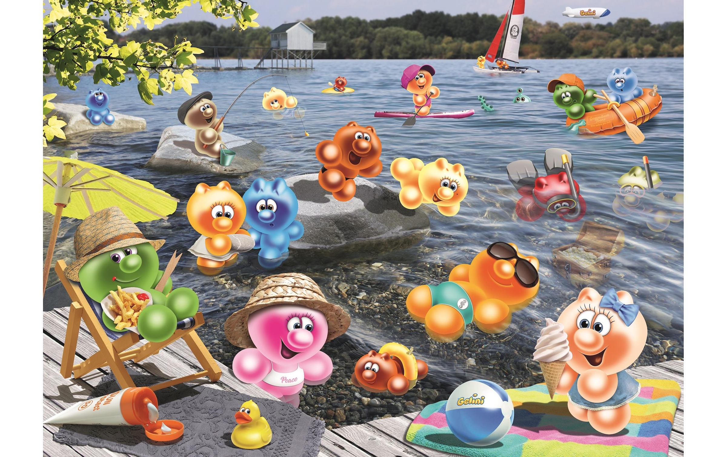 Ravensburger Puzzle »Gelini Seepickn«, (1000 tlg.)