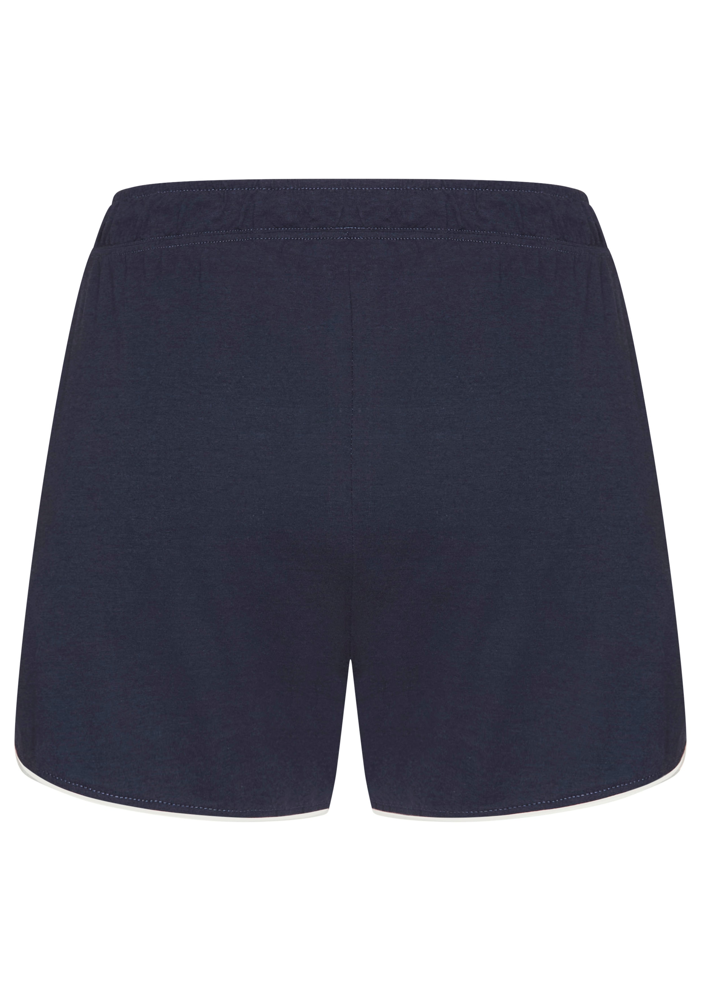 LASCANA Pyjamashorts  mit Kontrastpaspel am Saum