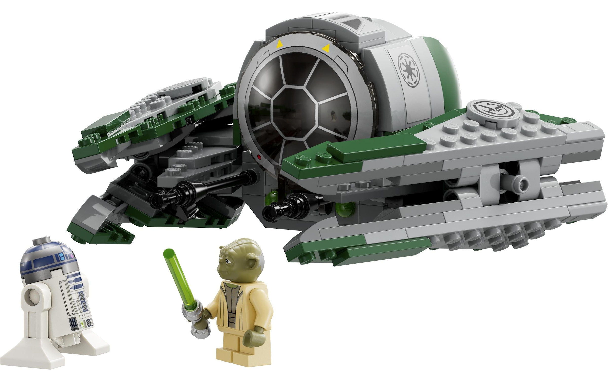 LEGO® Spielbausteine »Wars Yodas Jedi Starfight«, (253 St.)