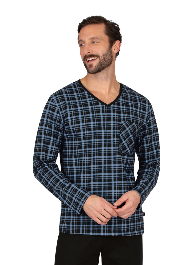 Image of Trigema Pyjamaoberteil, mit Karo-Muster bei Ackermann Versand Schweiz