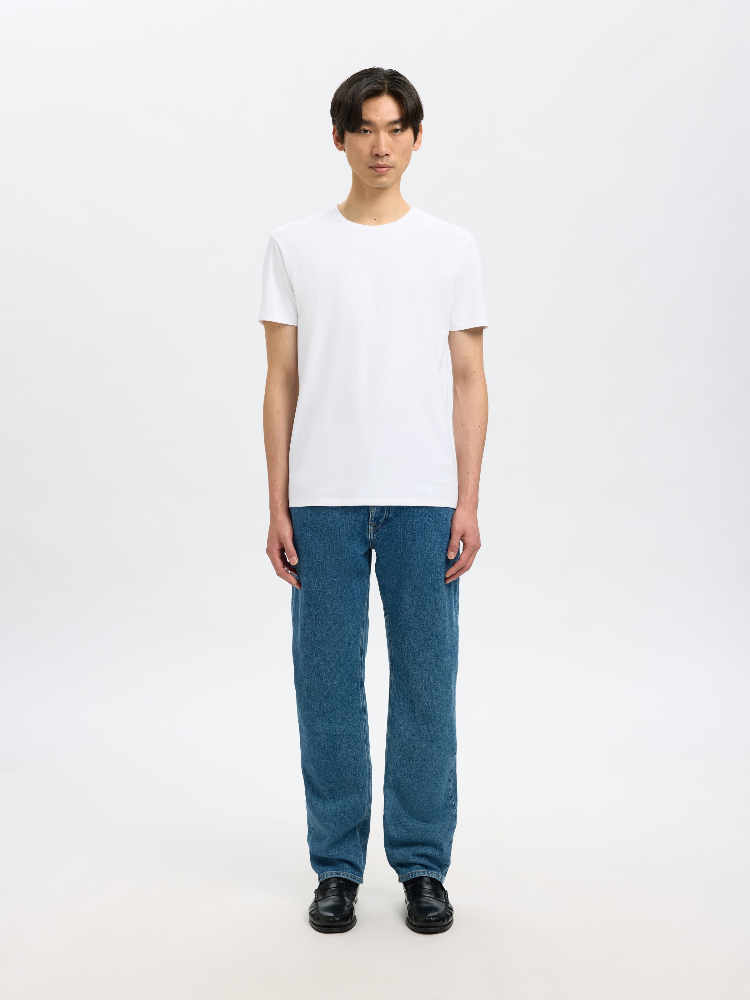 SELECTED T-Shirt »SLHROLAND SS O-NECK TEE 3-PACK NOOS«