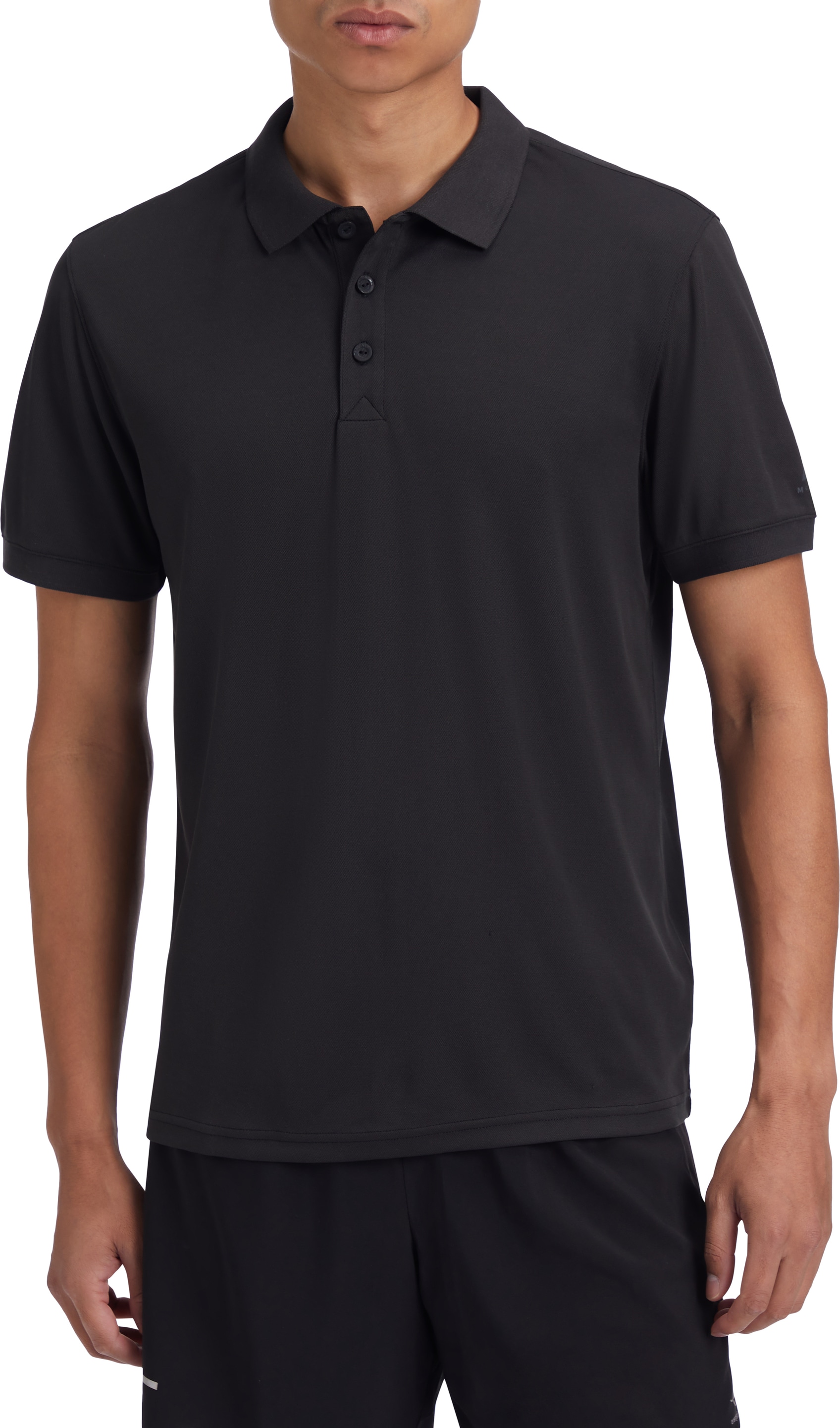 Image of McKINLEY Poloshirt "HE.-POLO LANGO M" sportliche Passform, 3er-Knopfleiste, Strickkragen, atmungsaktiv