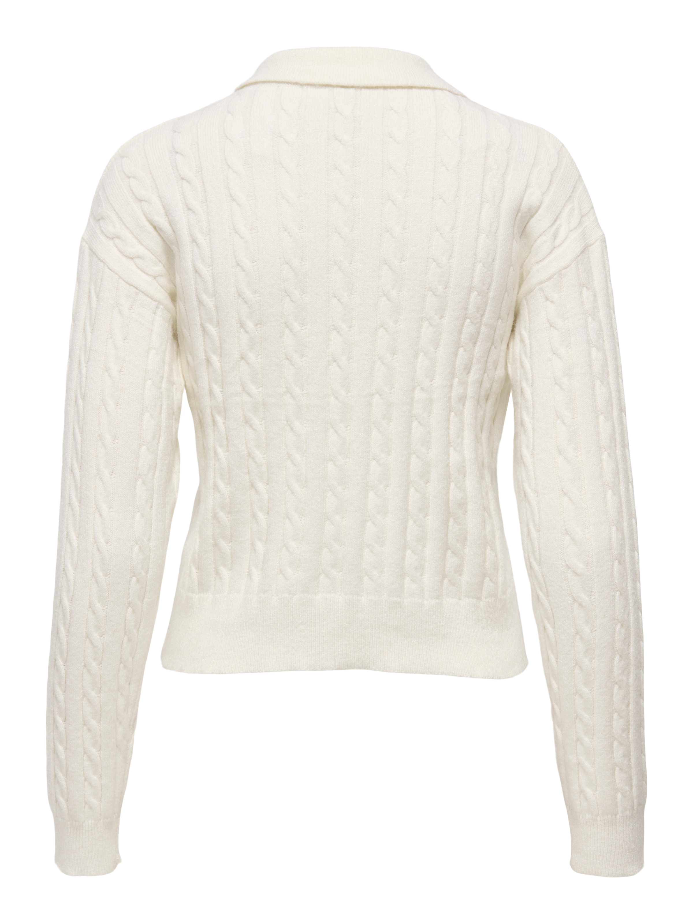 ONLY Pull en tricot »ONLKATIA LS CABLE POLO CC KNT«