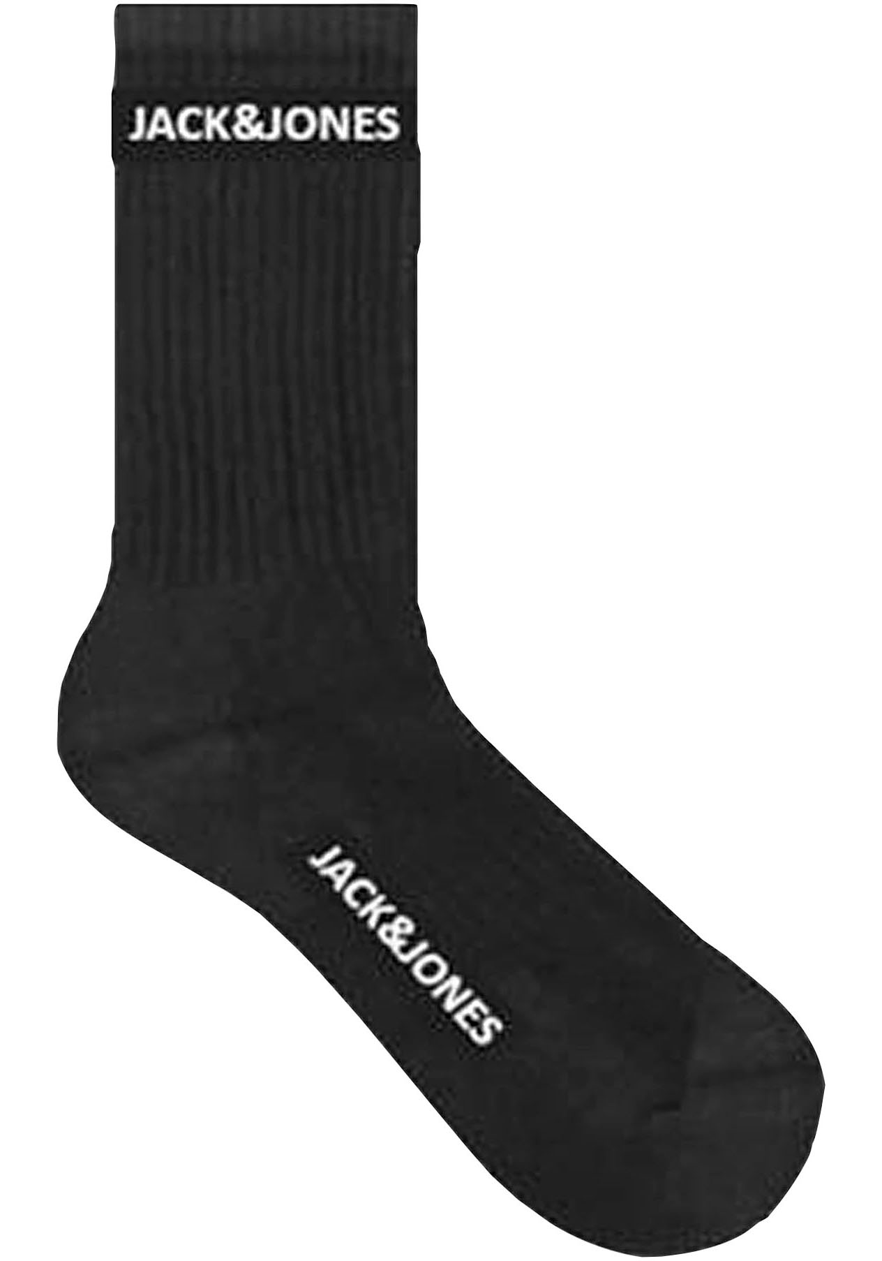 Jack & Jones Tennissocken »JACBASIC LOGO TENNIS SOCK 5 PACK NOOS«, (Packung, 5 Paar)