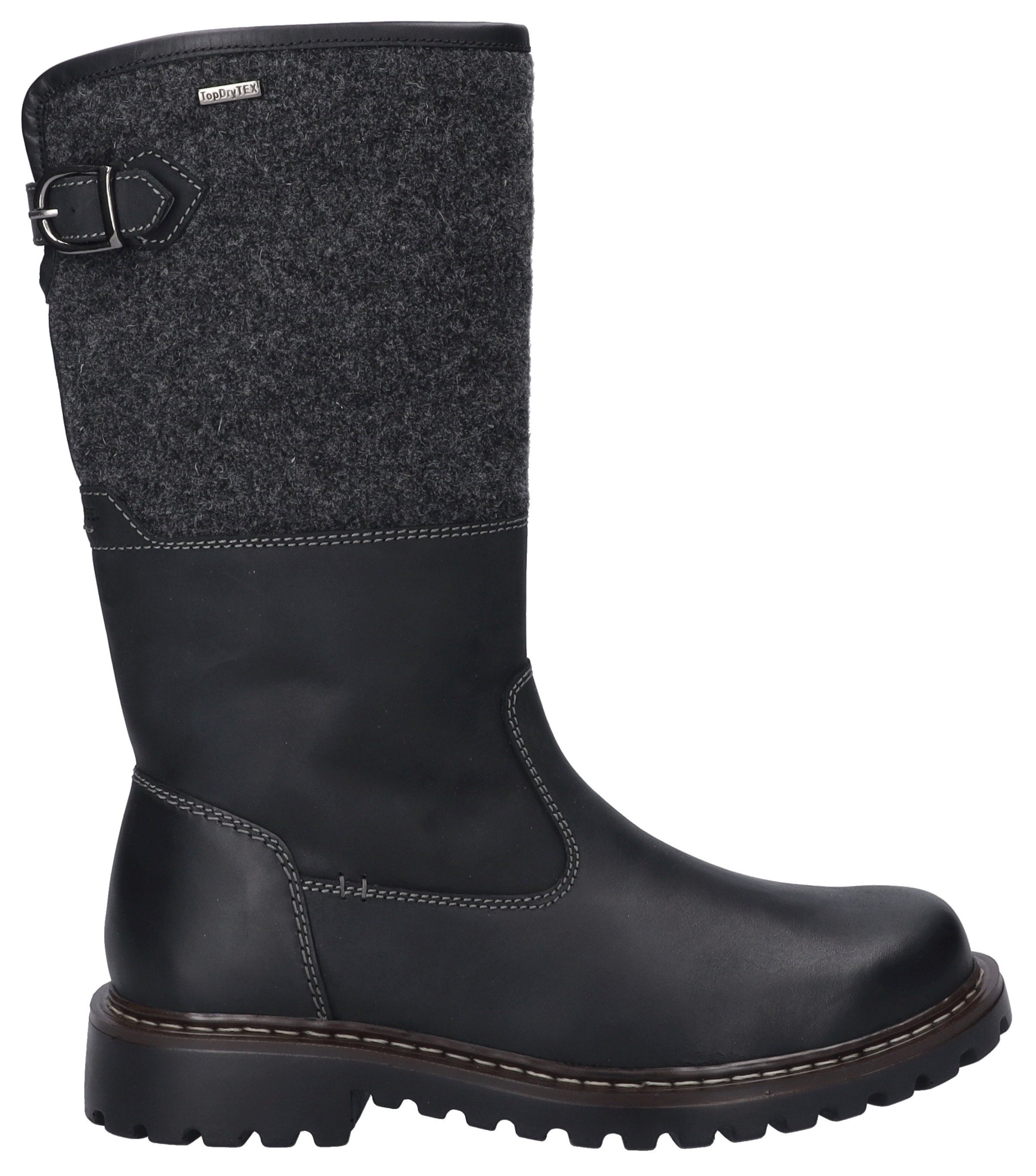 Josef Seibel Winterstiefel »Chance 41«  Biker Boots, Schnürstiefel, Snowboots mit Lammfell gefüttert