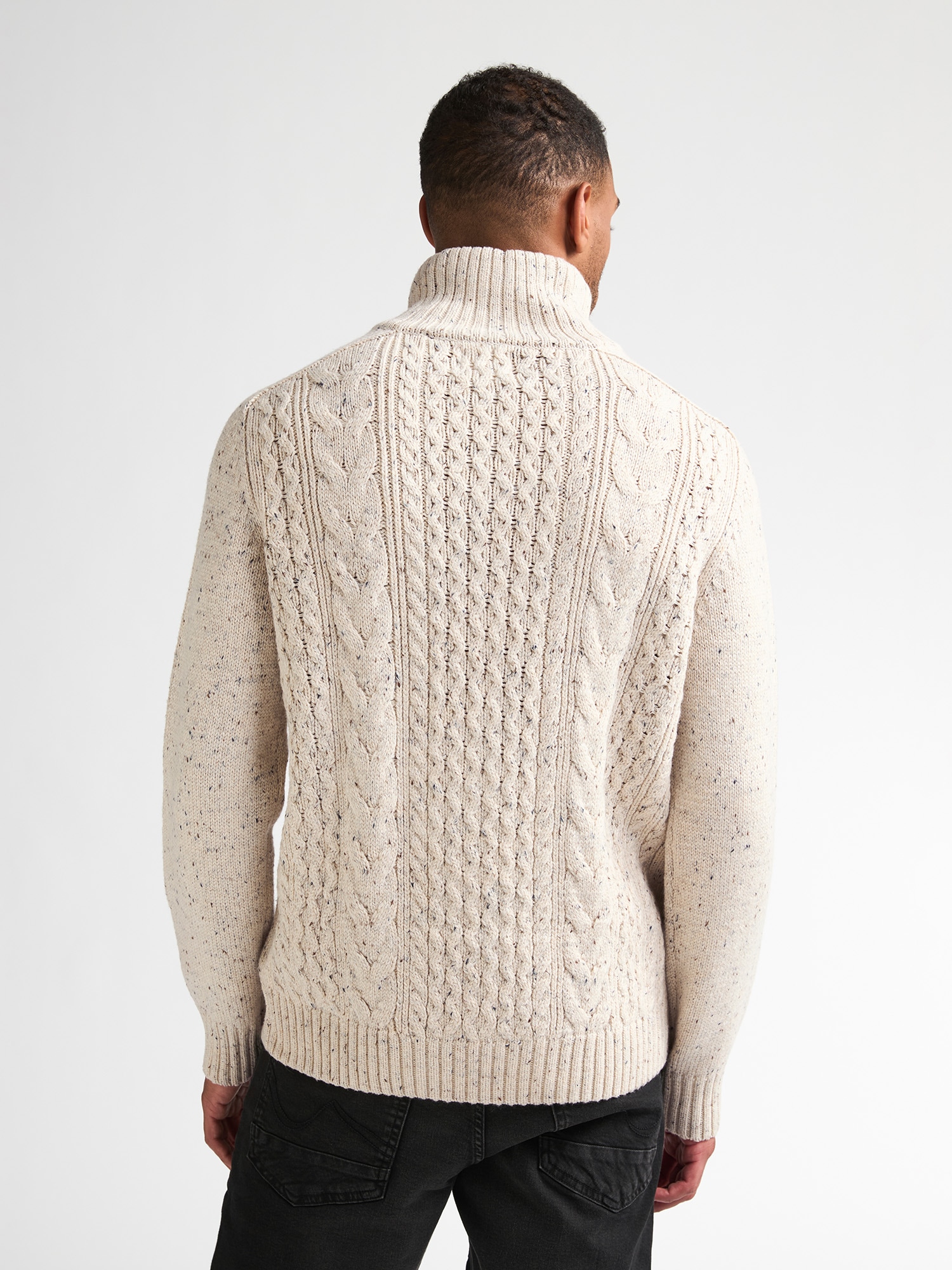 Petrol Industries Strickpullover mit markantem Zopfstrickmuster, Regular Fit