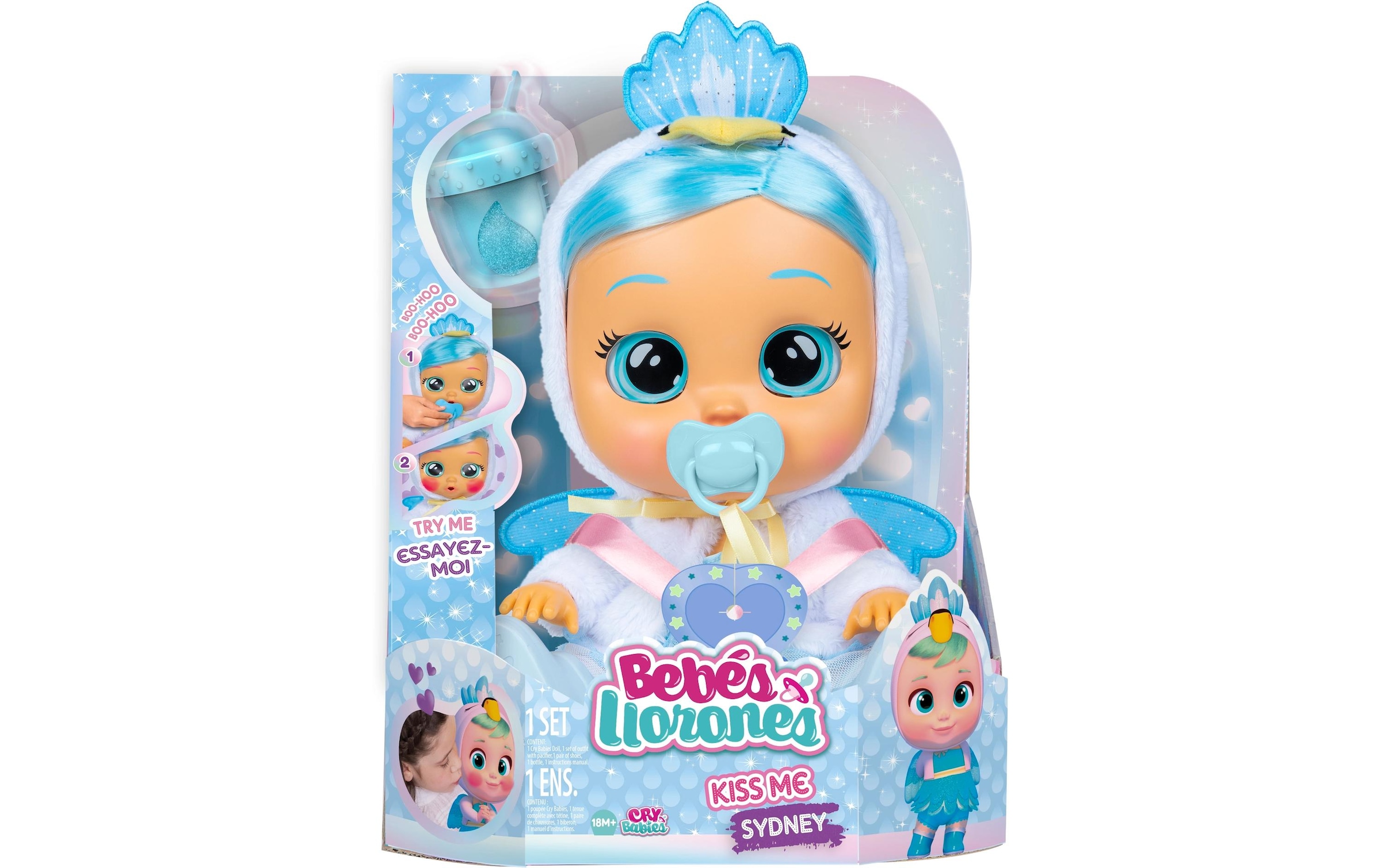 IMC TOYS Babypuppe »Cry Babies – Kiss me Sydney«