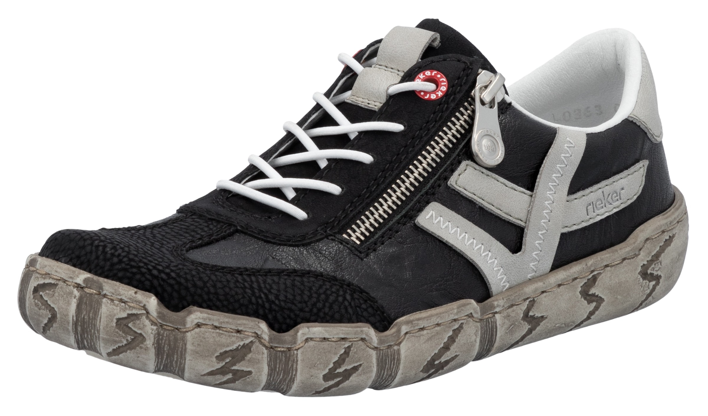 Rieker Baskets slip-on  , Halbschuh, Schlupfschuh, Freizeitschuh mit weicher Innensohle