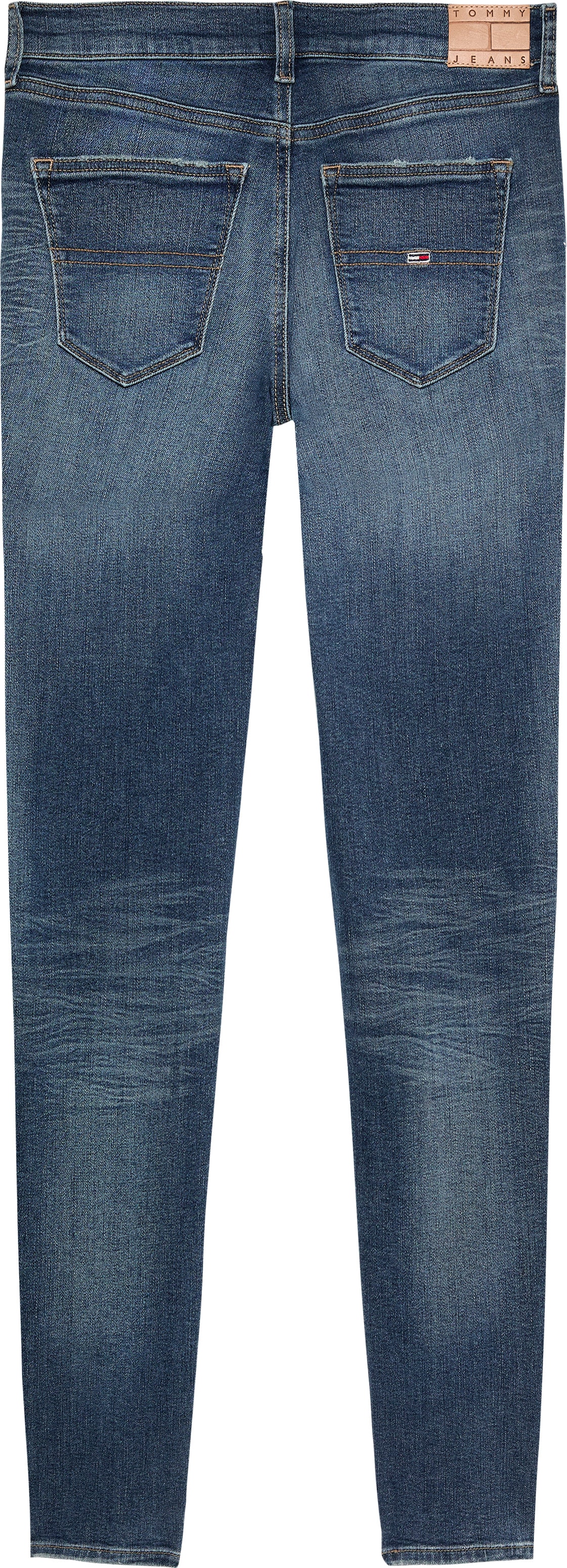Tommy Jeans Skinny-fit-Jeans »NORA MR SKNY«, mit Waschung, mit Logo-Badge