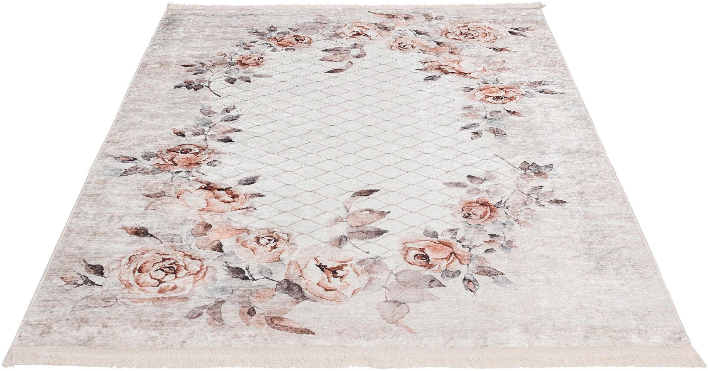 Image of Sehrazat Teppich »Caimas 2970 F«, rechteckig, 5 mm Höhe, waschbar, weiche Microfaser, Wohnzimmer bei Ackermann Versand Schweiz