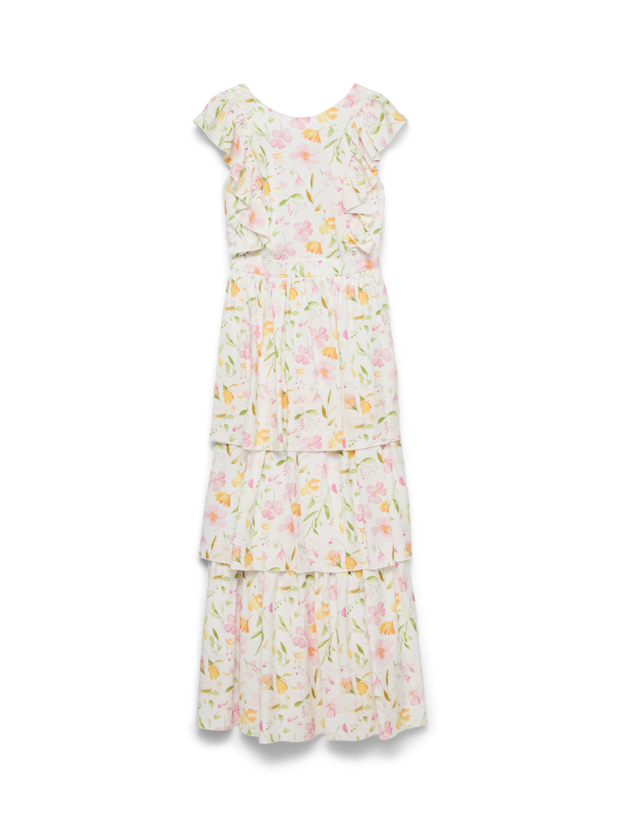 Vero Moda Maxikleid »VMESTELLA SL MAXI DRESS EXP« Viskosemischung