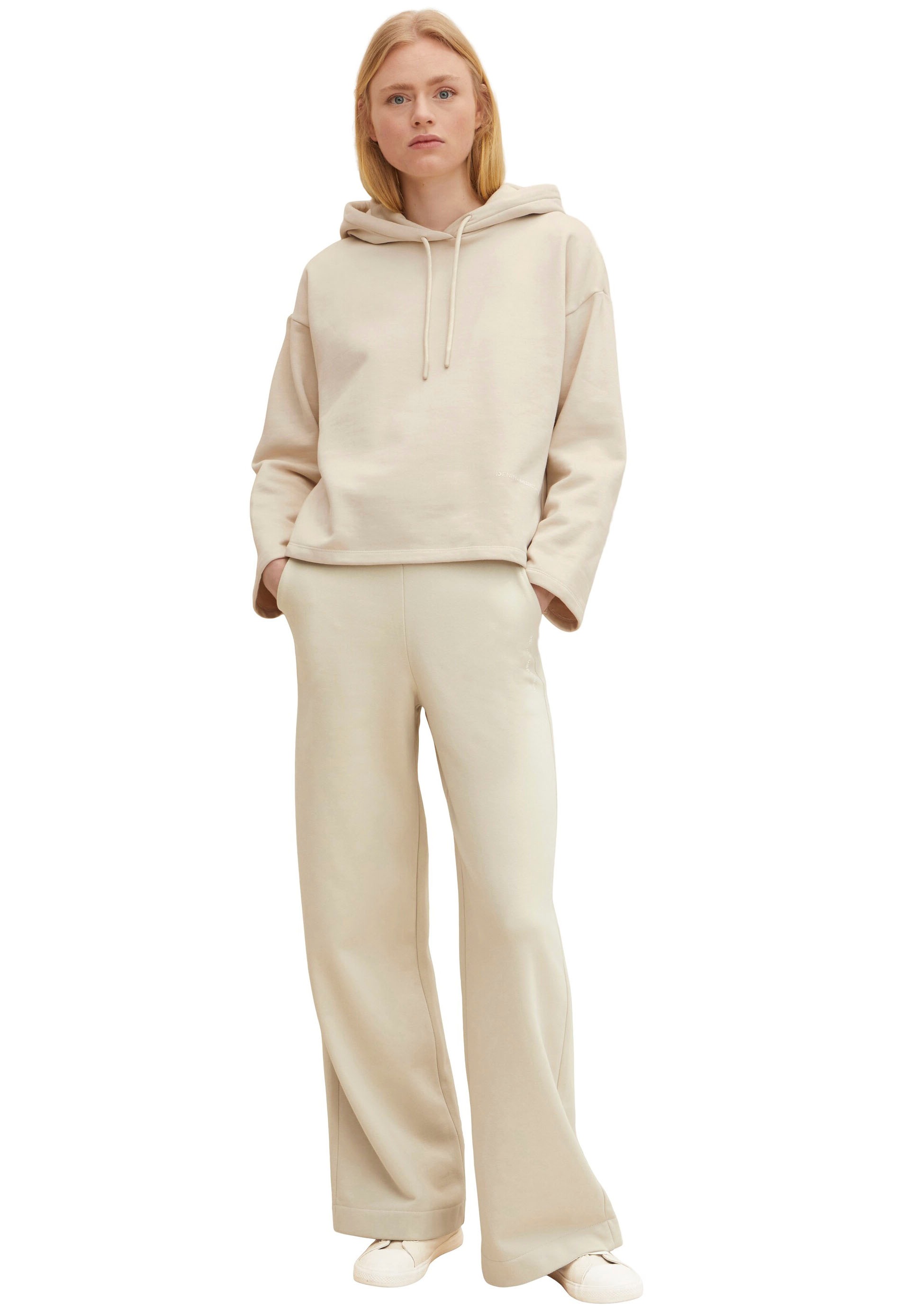 Image of TOM TAILOR Denim Sweathose, in modisch weiter Palazzo-Form bei Ackermann Versand Schweiz