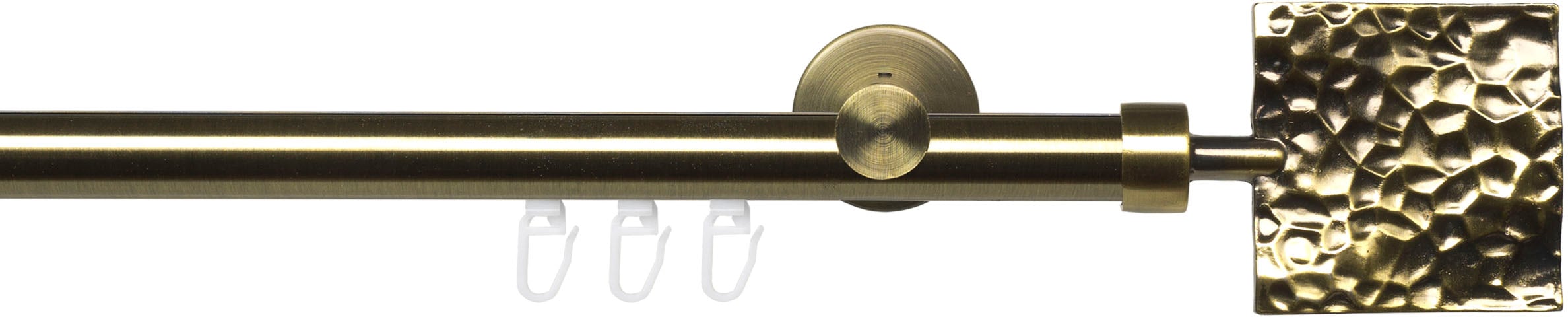 Image of Liedeco Gardinenstange "Innenlaufgarnitur 20 mm Blues Johnny" Ø 20 mm 1 läufig-läufig Fixmass Gardinenstange Komplett