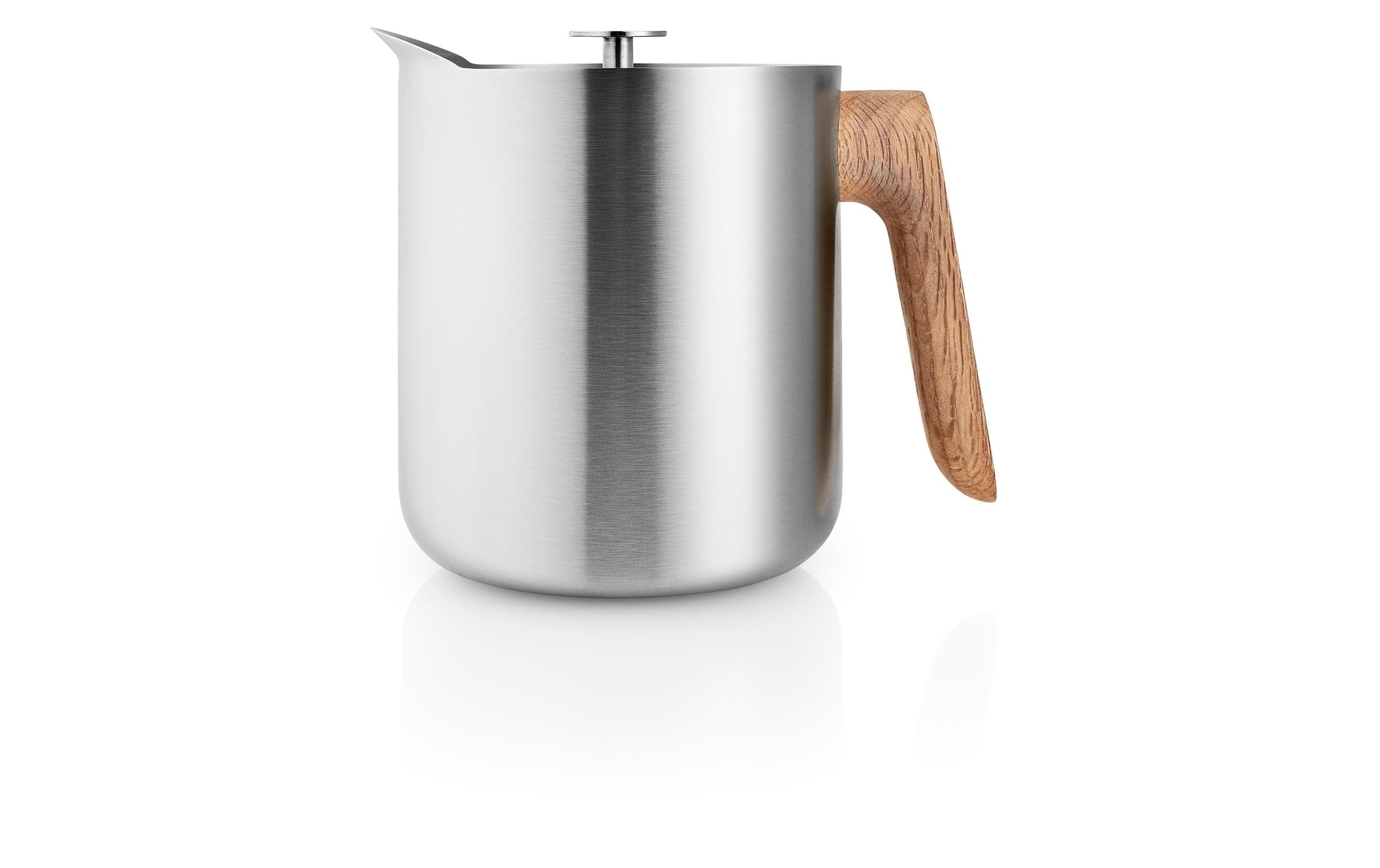 Image of Eva Solo Teekanne "Solo Teebereiter Nordic Kitchen" 1 l Griff aus Eiche gefertigt