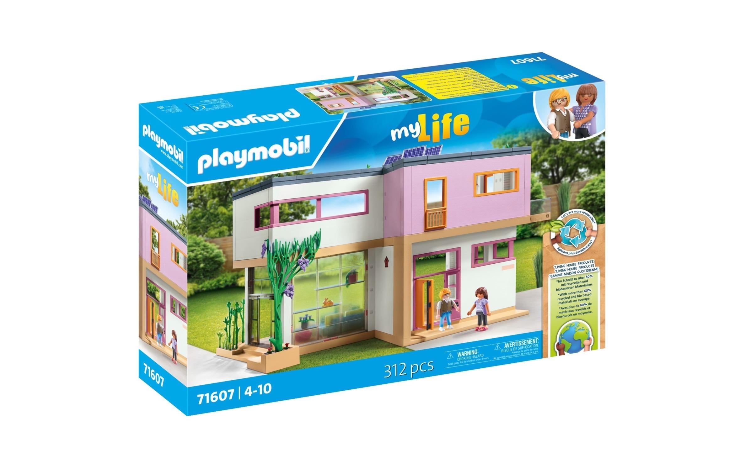 Playmobil® Spielbausteine »My Life Wohnhaus mit Wintergarten 71607«, (312 St.)