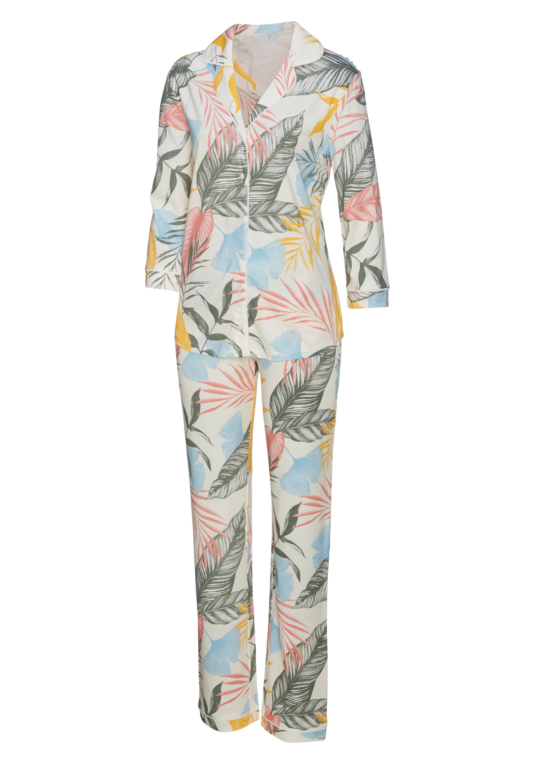 Vivance Dreams Pyjama, mit confortablement floralem Acheter Druck