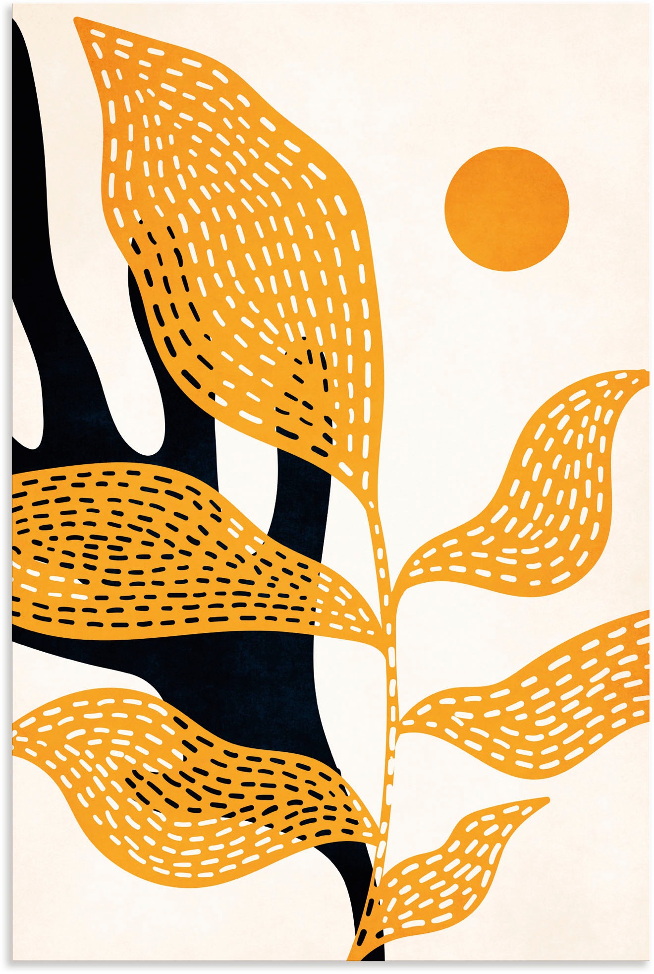 Image of Artland Wandbild »Van Gogh`s Garten«, Blätterbilder, (1 St.), in vielen Grössen & Produktarten - Alubild / Outdoorbild für den Aussenbereich, Leinwandbild, Poster, Wandaufkleber / Wandtattoo auch für Badezimmer geeignet bei Ackermann Versand Schweiz