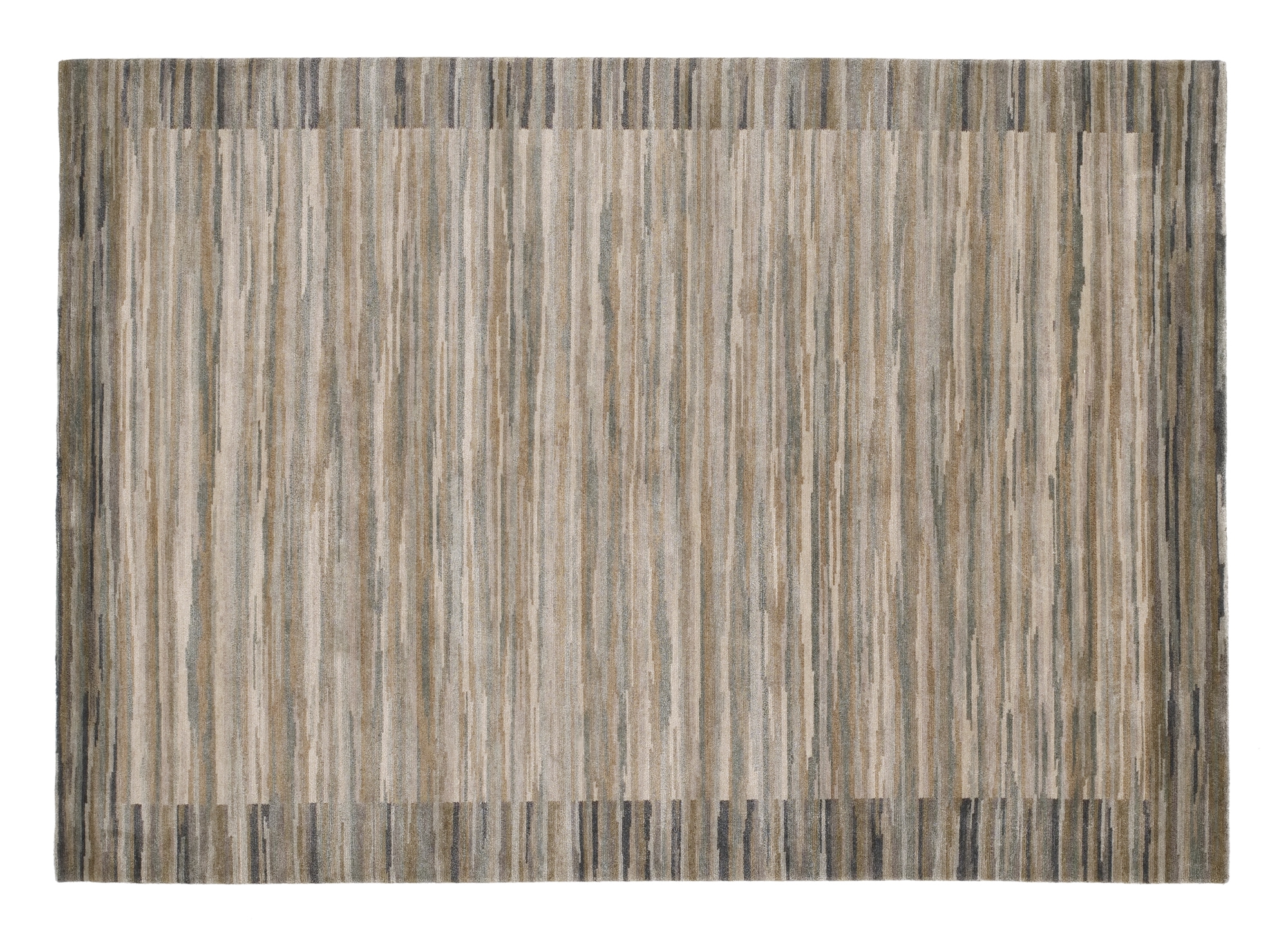OCI DIE TEPPICHMARKE Teppich »AWARD NAMI« rechteckig 10 mm Höhe handgeknüpft, echter Design Teppich aus Nepal, 100% Naturfaser