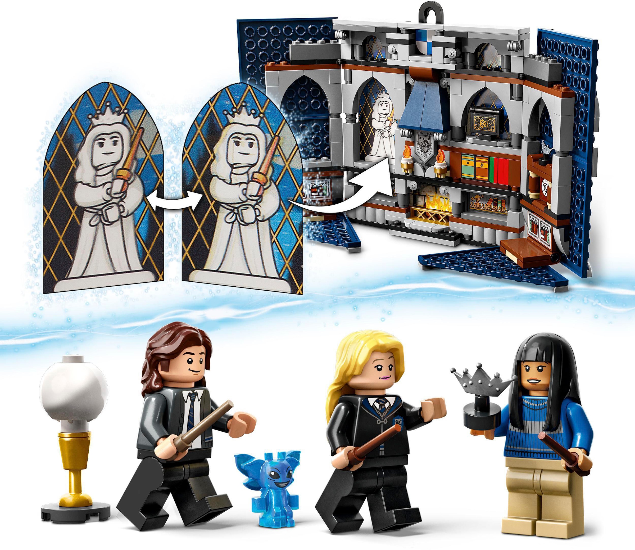 LEGO® Konstruktionsspielsteine »Hausbanner Ravenclaw (76411), LEGO® Harry Potter™«, (305 St.)