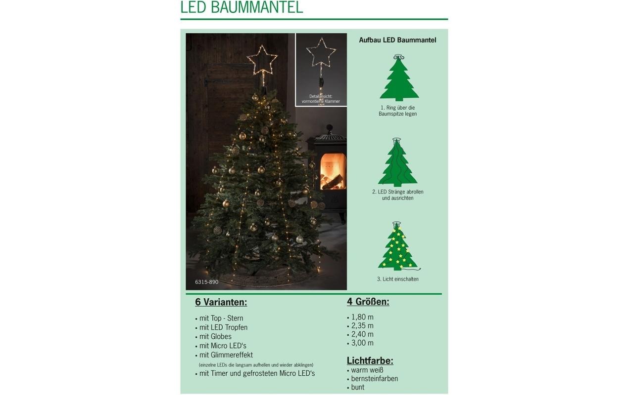 KONSTSMIDE LED-Lichterkette »Baumman«, 150 St.-flammig