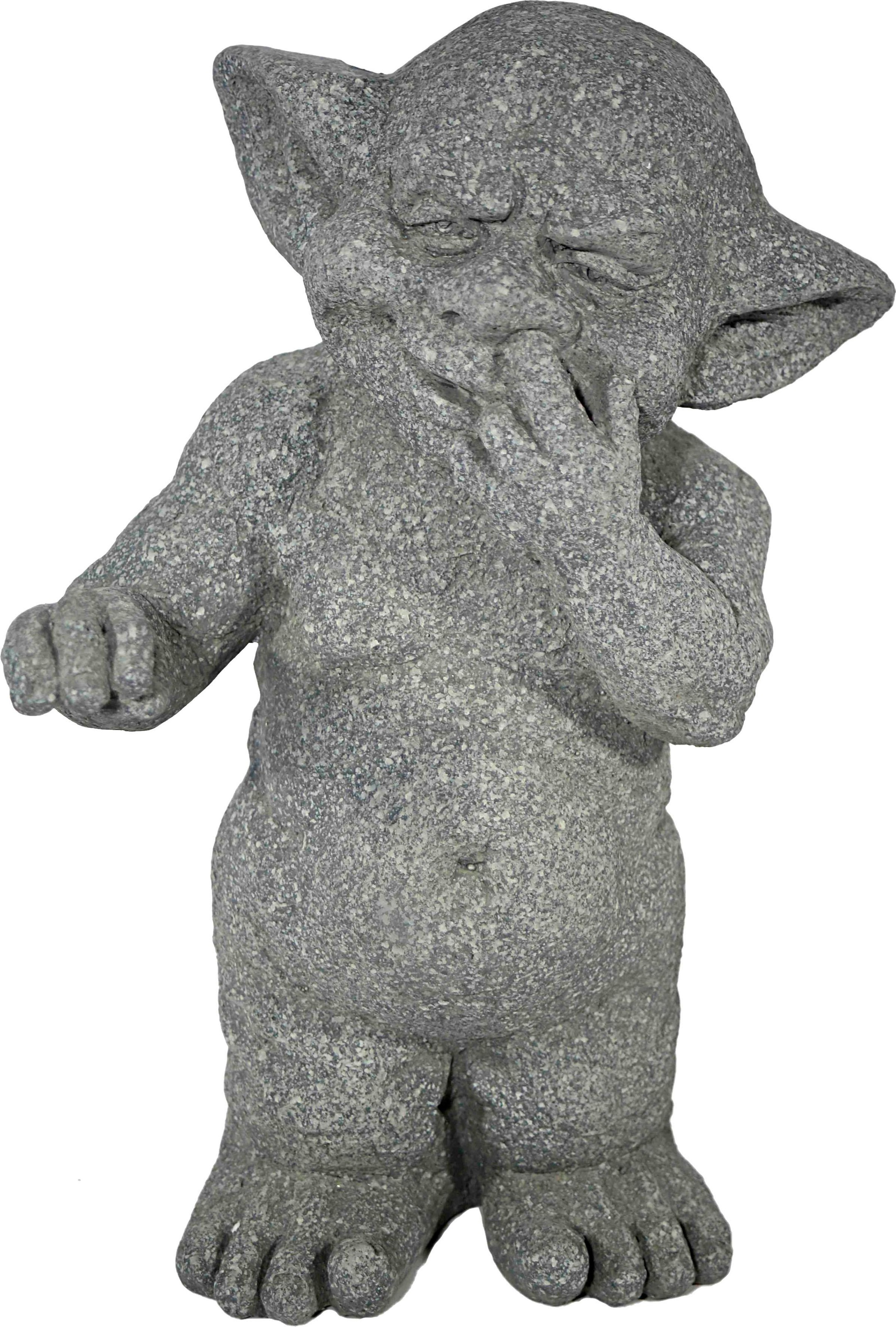 Image of Casa Collection by Jänig Dekofigur, Troll mit Finger in der Nase, steinoptik H 38 cm bei Ackermann Versand Schweiz