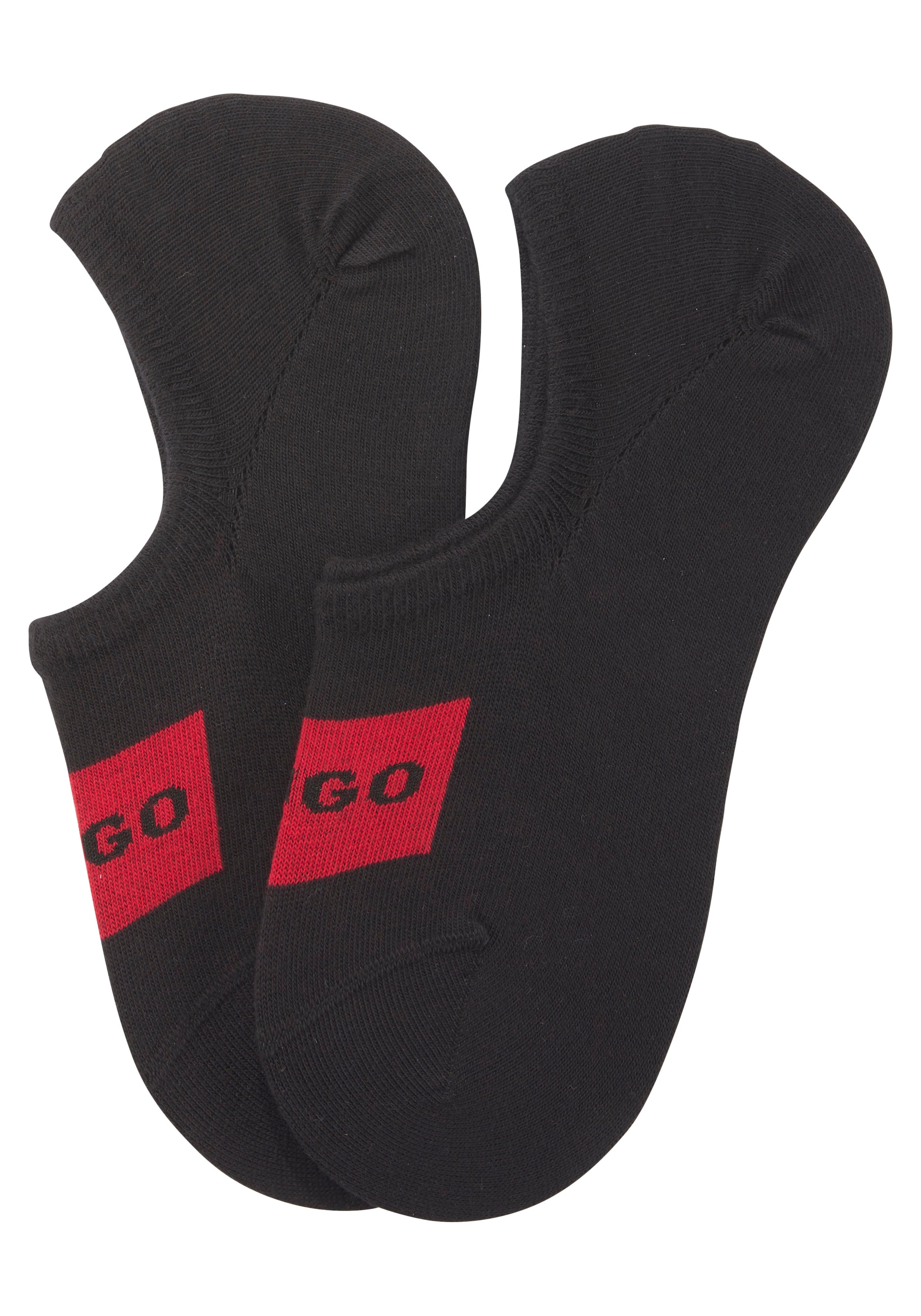 Image of HUGO Underwear Freizeitsocken "2P LOW CUT LABEL CC W" 2 Paar tlg.
