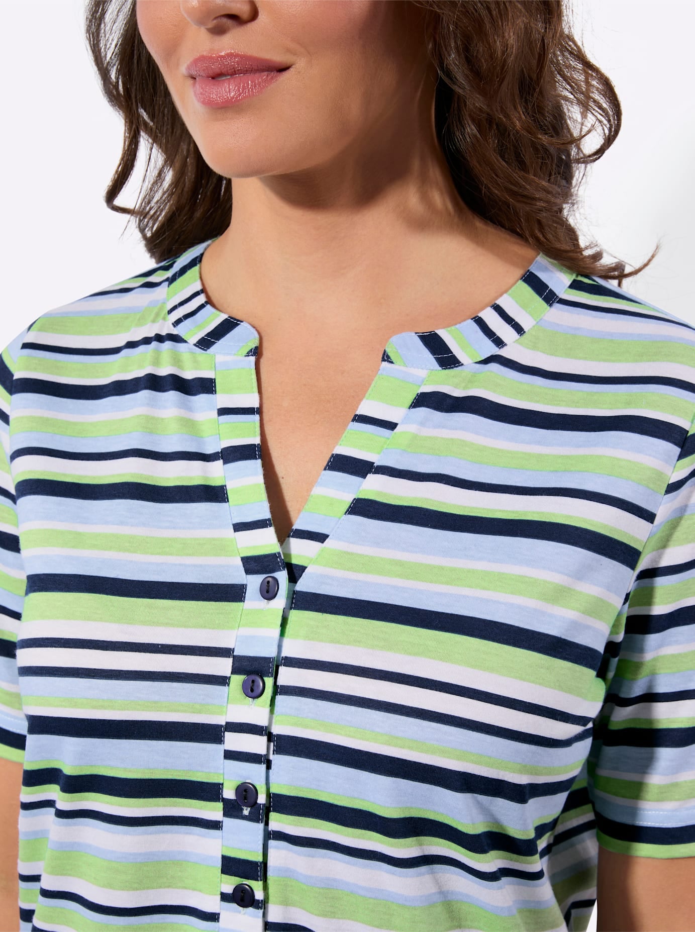 Casual Looks T-shirt à manches courtes »Ringelshirt« 1 pièces