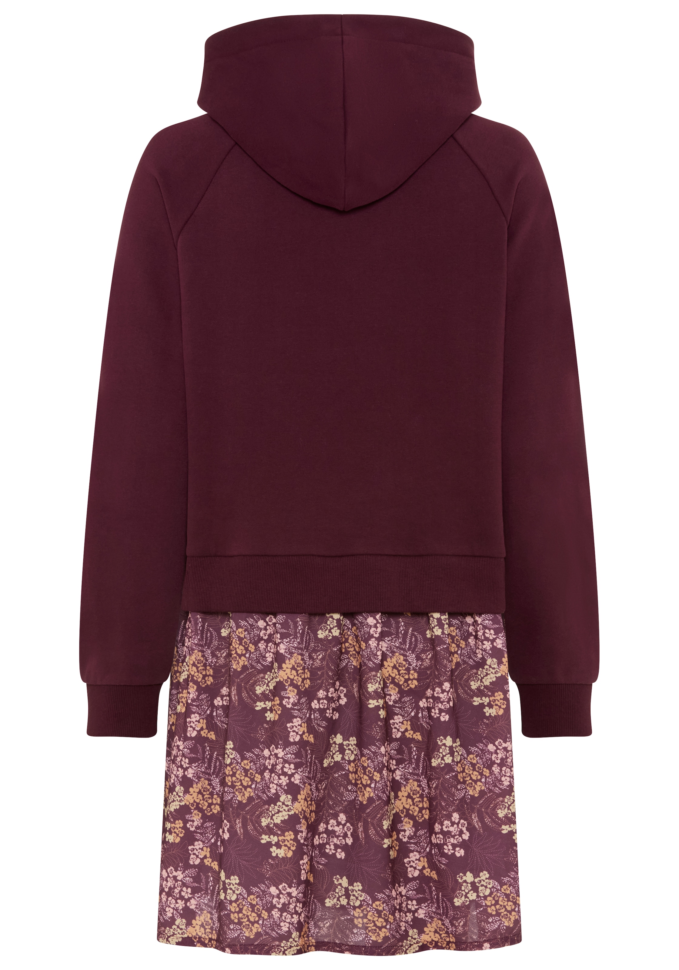 KangaROOS 2-in-1-Kleid auch in grossen Grössen, mit Langarm, aus Sweatware und Web