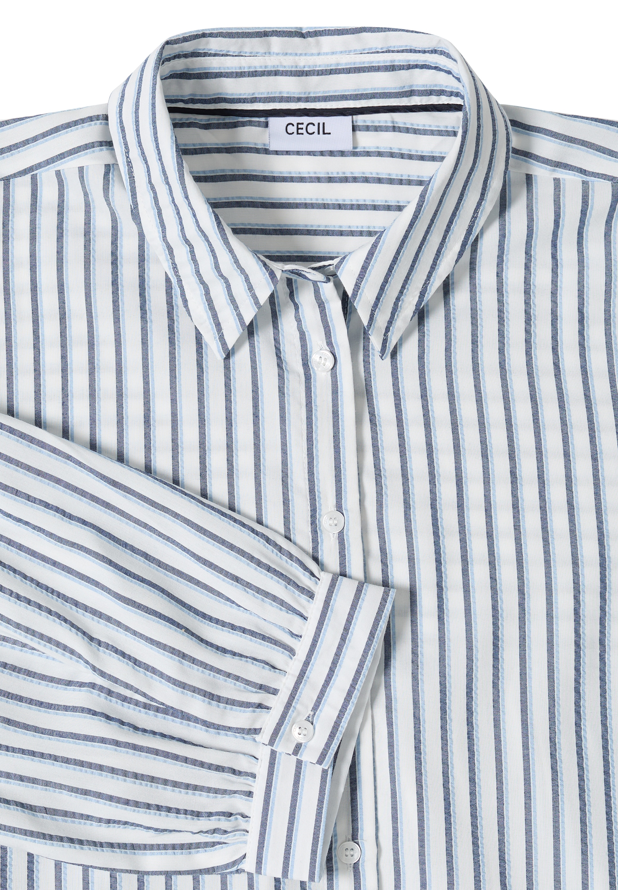 Cecil Hemdbluse mit Streifen Muster