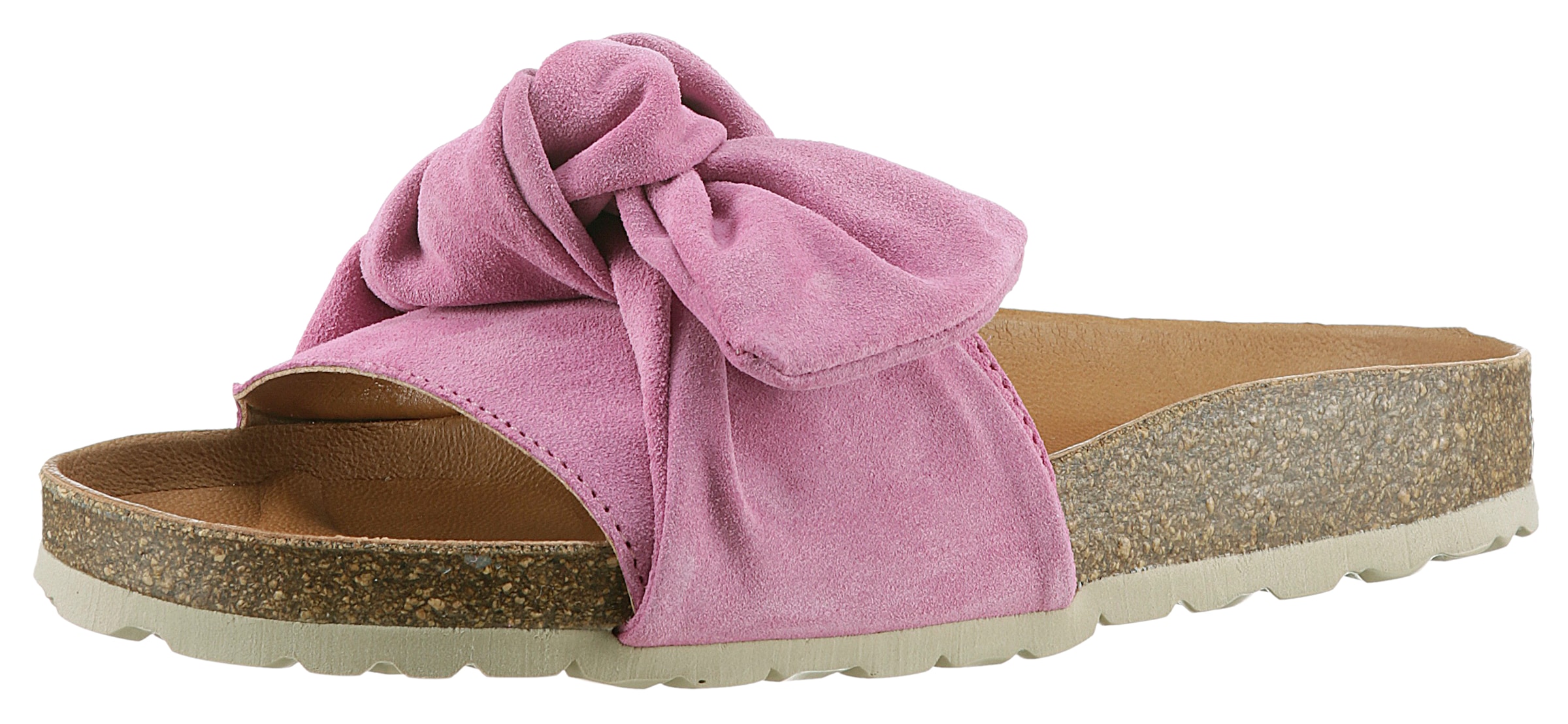 Image of VERBENAS Pantolette "Roxy Roda" Sommerschuh, Flat, Pool Slides mit modischer Schlaufe