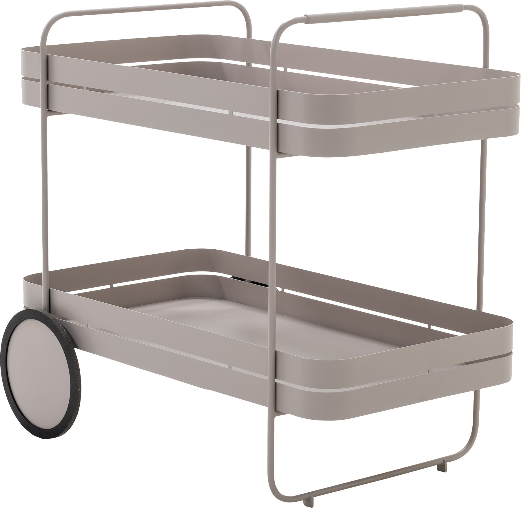 Spinder Design Servierwagen »GIN & TROLLY« 1 Stk. tlg. Servierwagen aus Stahl mit Gummirädern