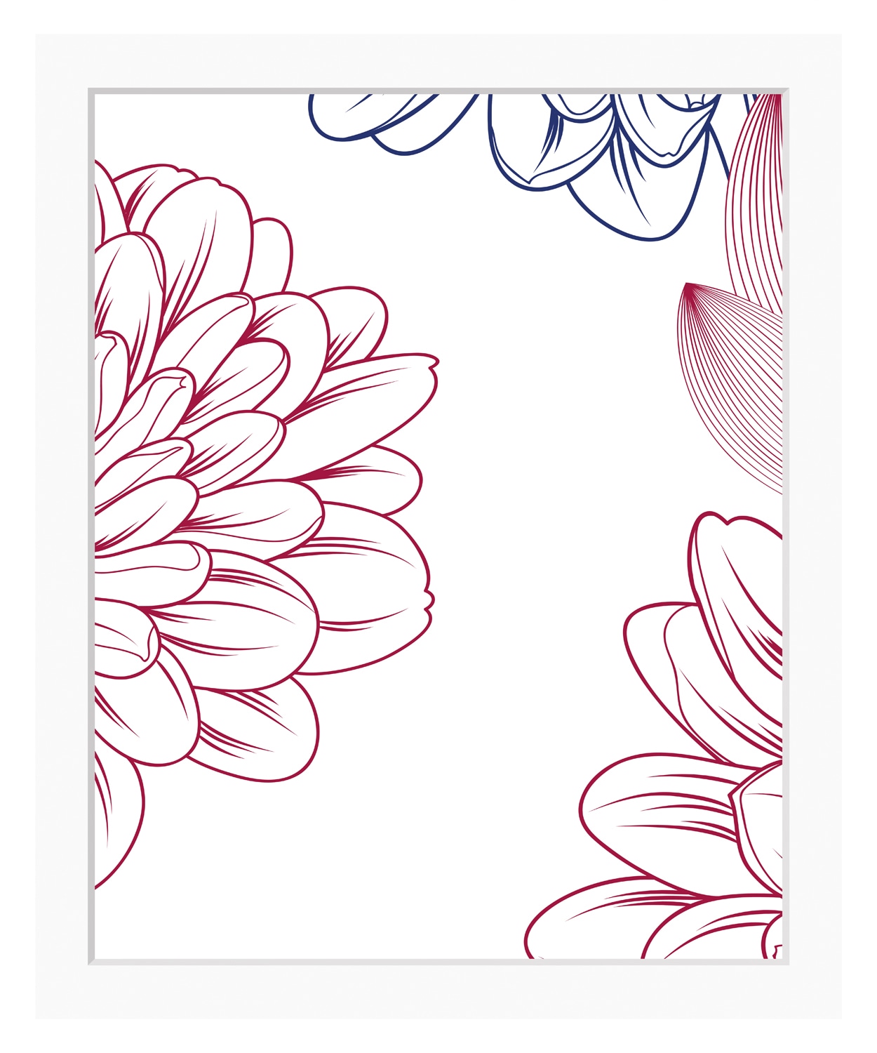 queence Bild »Lia«, Blumen, (Set), Blumen, gerahmt