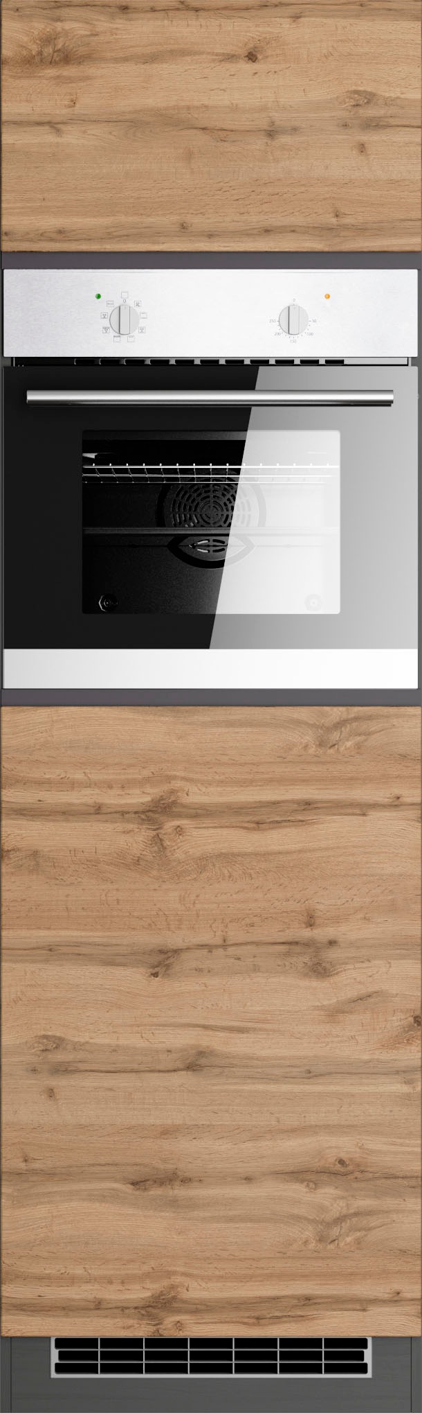 Image of KOCHSTATION Backofenumbauschrank "KS-Riesa" Breite 60 cm, MDF-Fronten