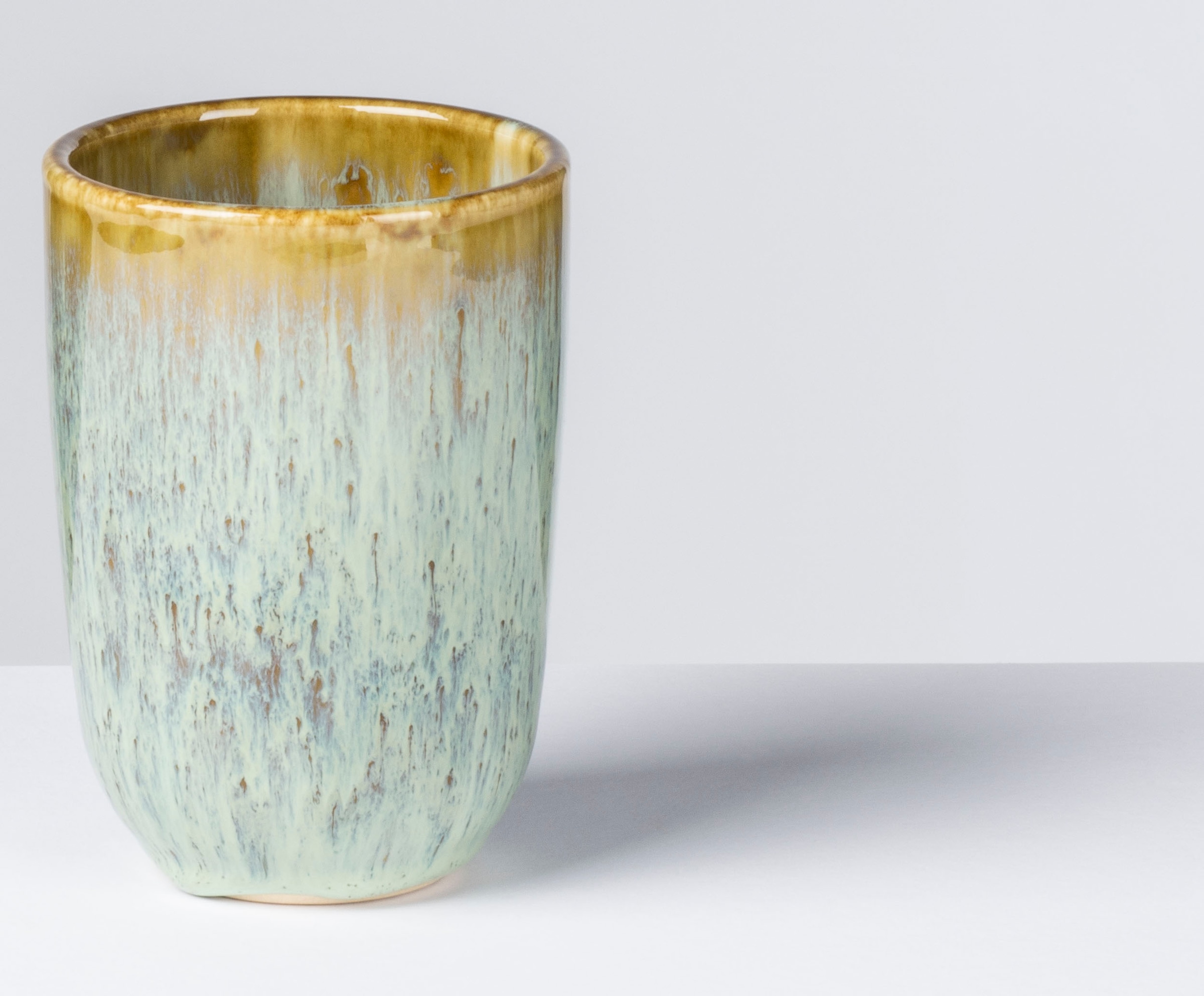 gipfelstück Becher »Flussufer« aussergewöhnlicher, visueller Farbverlauf, 350 ml, 4er Set