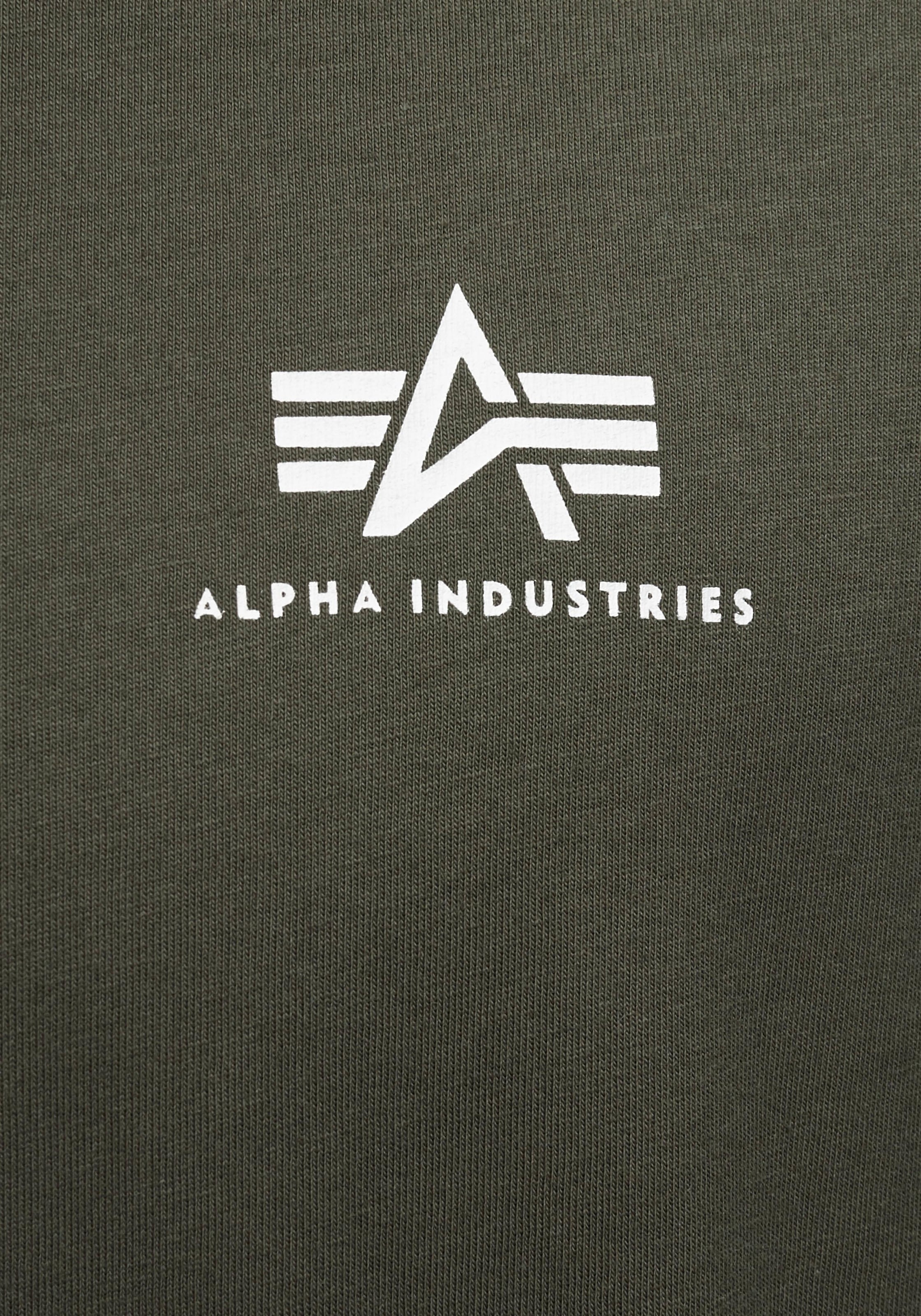 Alpha Industries Rundhalsshirt »BASIC T SMALL LOGO«