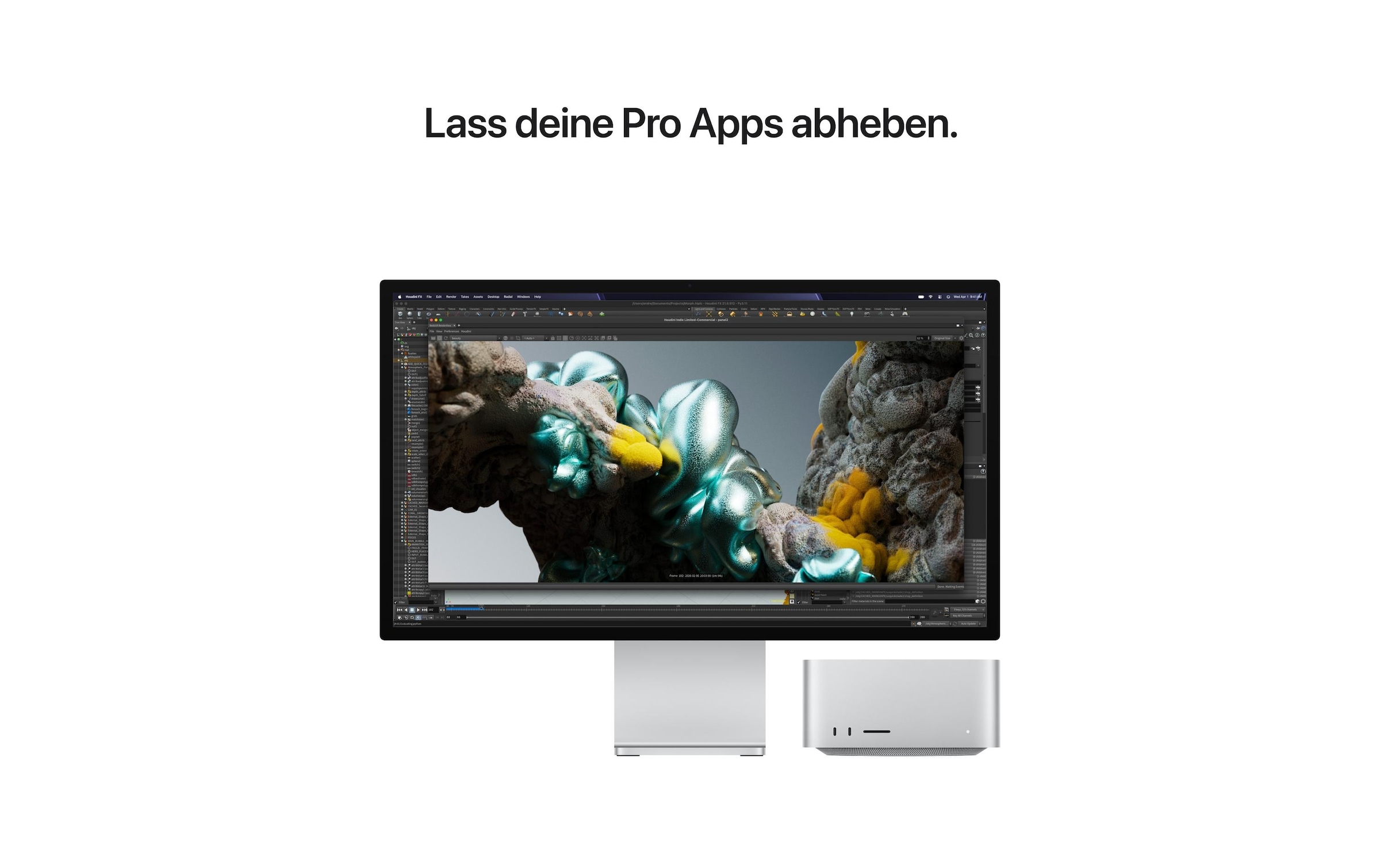 Apple PC »Mac Studio M5 Max (18C CPU/ 32C GPU/ 36 GB/ 512 GB)«