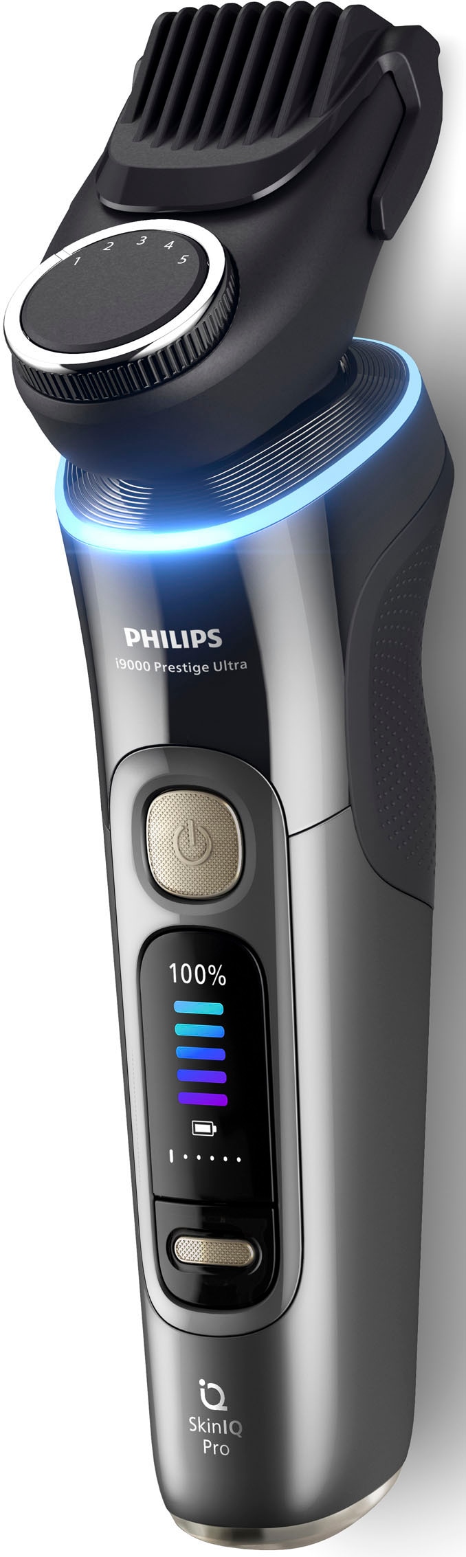 Philips Elektrorasierer »Series i9000 Prestige Ultra XP9402/31« 1 Stk. Aufsätze mit SkinIQ Technologie, inkl. Ladestand, Reiseetui, 1 Kartusche