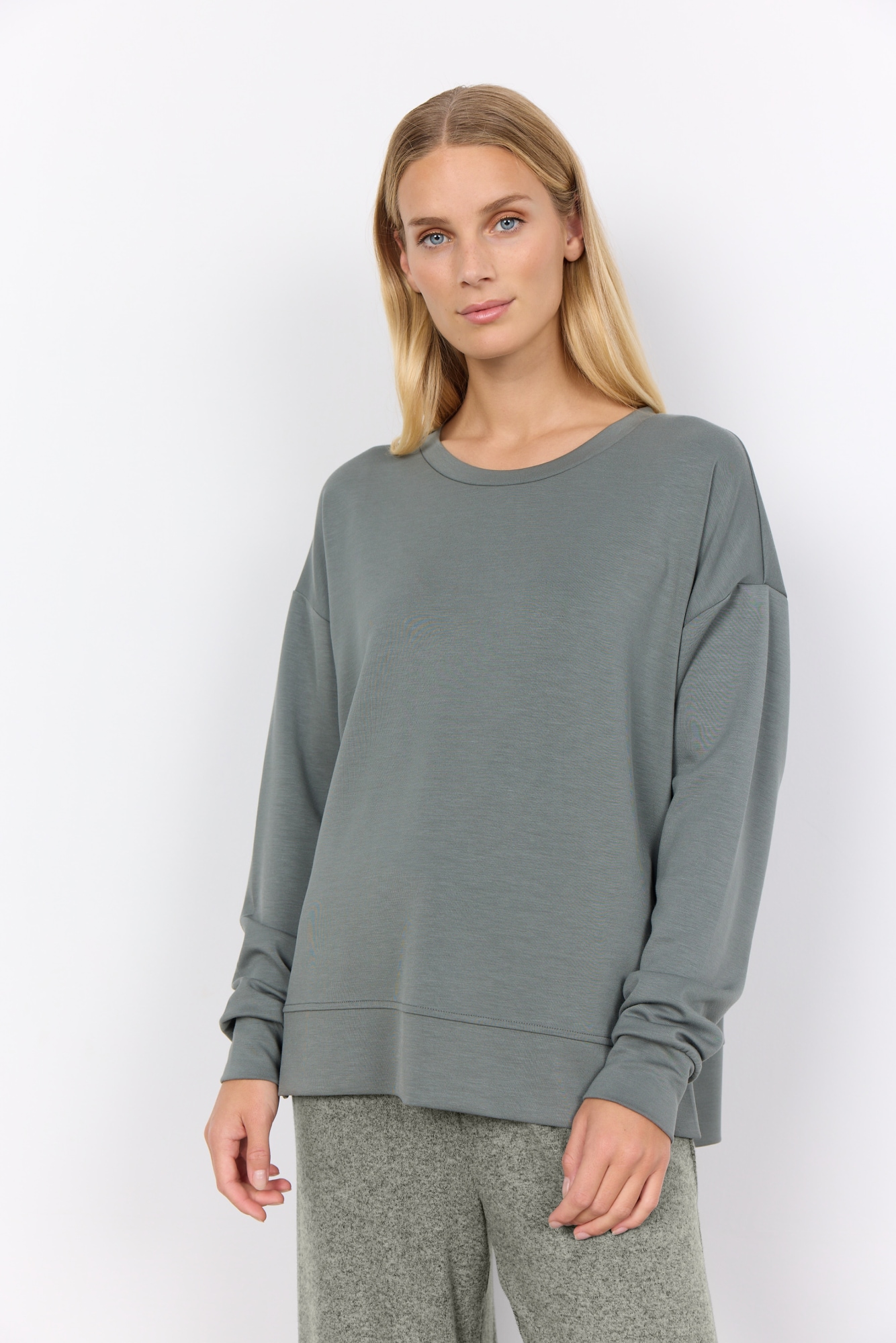 Image of soyaconcept Sweatshirt "SC-BANU 164", aus glatter Modal Qualität für ein angenehmes Tragegefühl