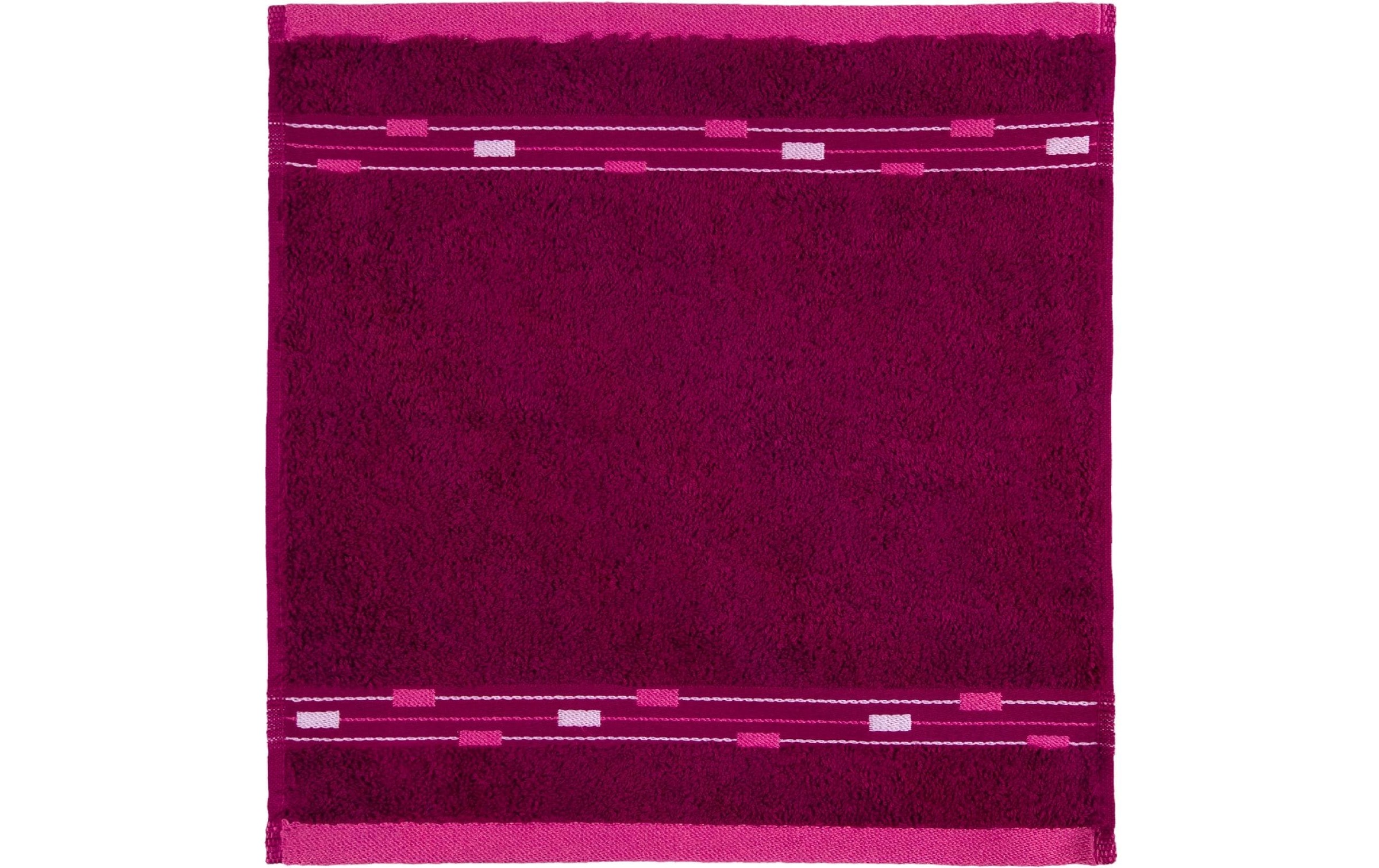 Image of frottana Waschlappen "Magic 30 x 30 cm, Berry"