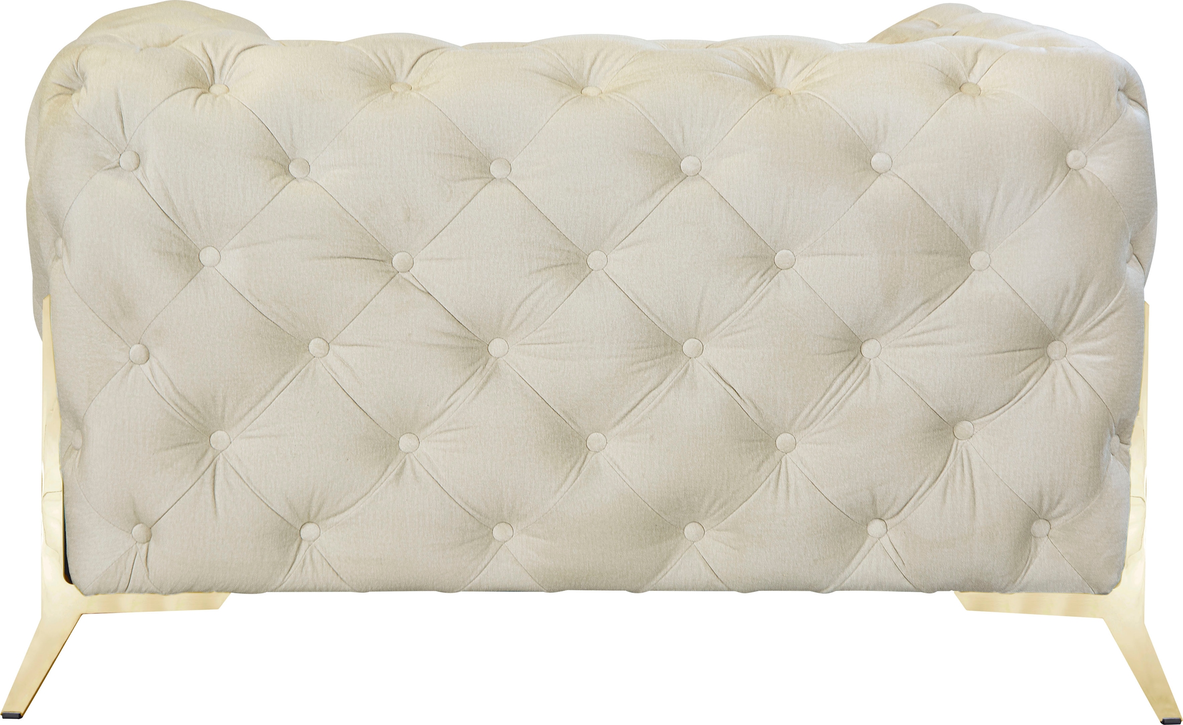 Home affaire Chesterfield-Sessel »Amaury Sessel« aufwändige Knopfheftung, moderne Chesterfield Optik, Fussfarbe wählbar