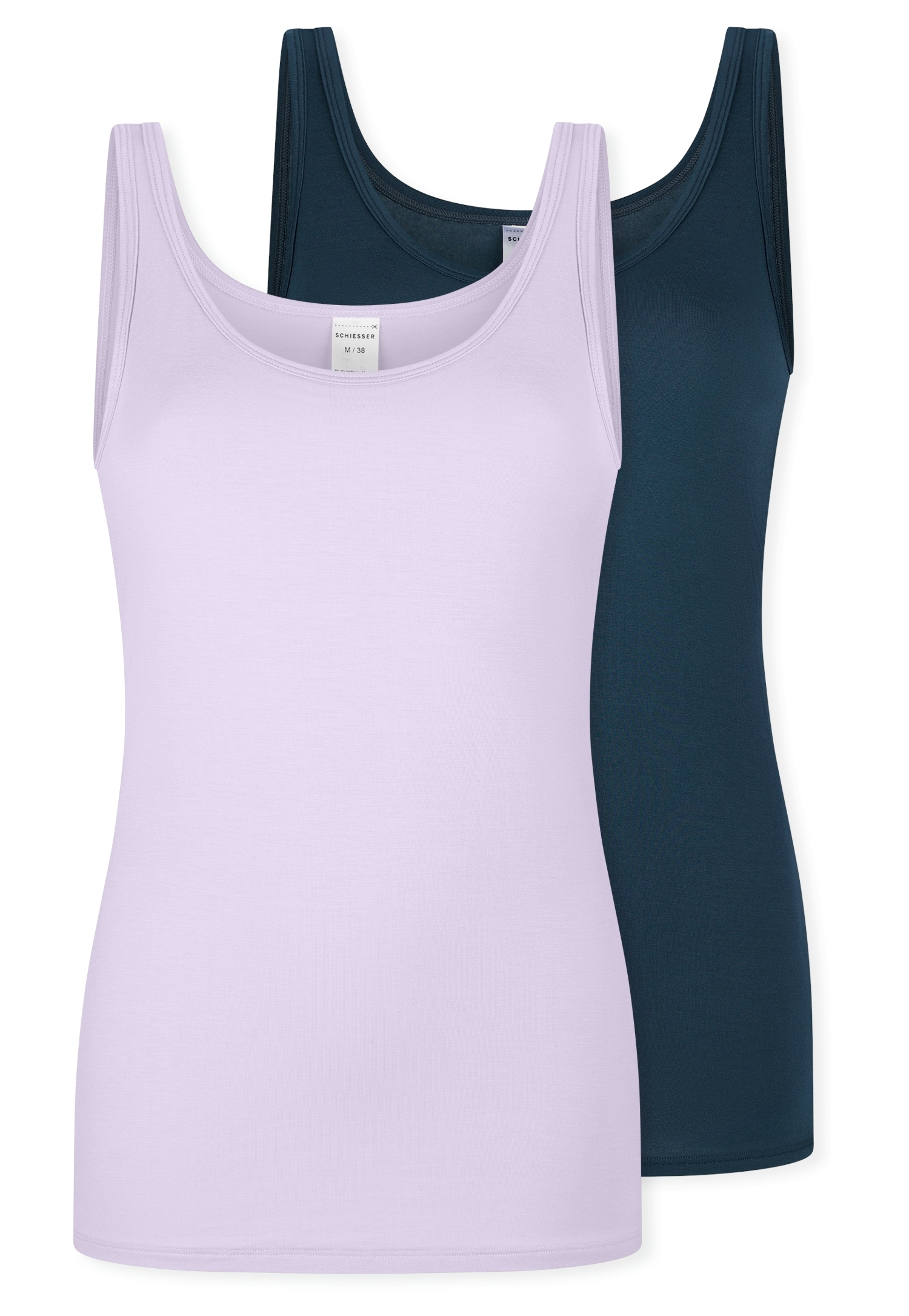 Image of Schiesser Unterhemd "Modal Essentials" Single Jersey, temperaturausgleichend, Rundhalsausschnitt