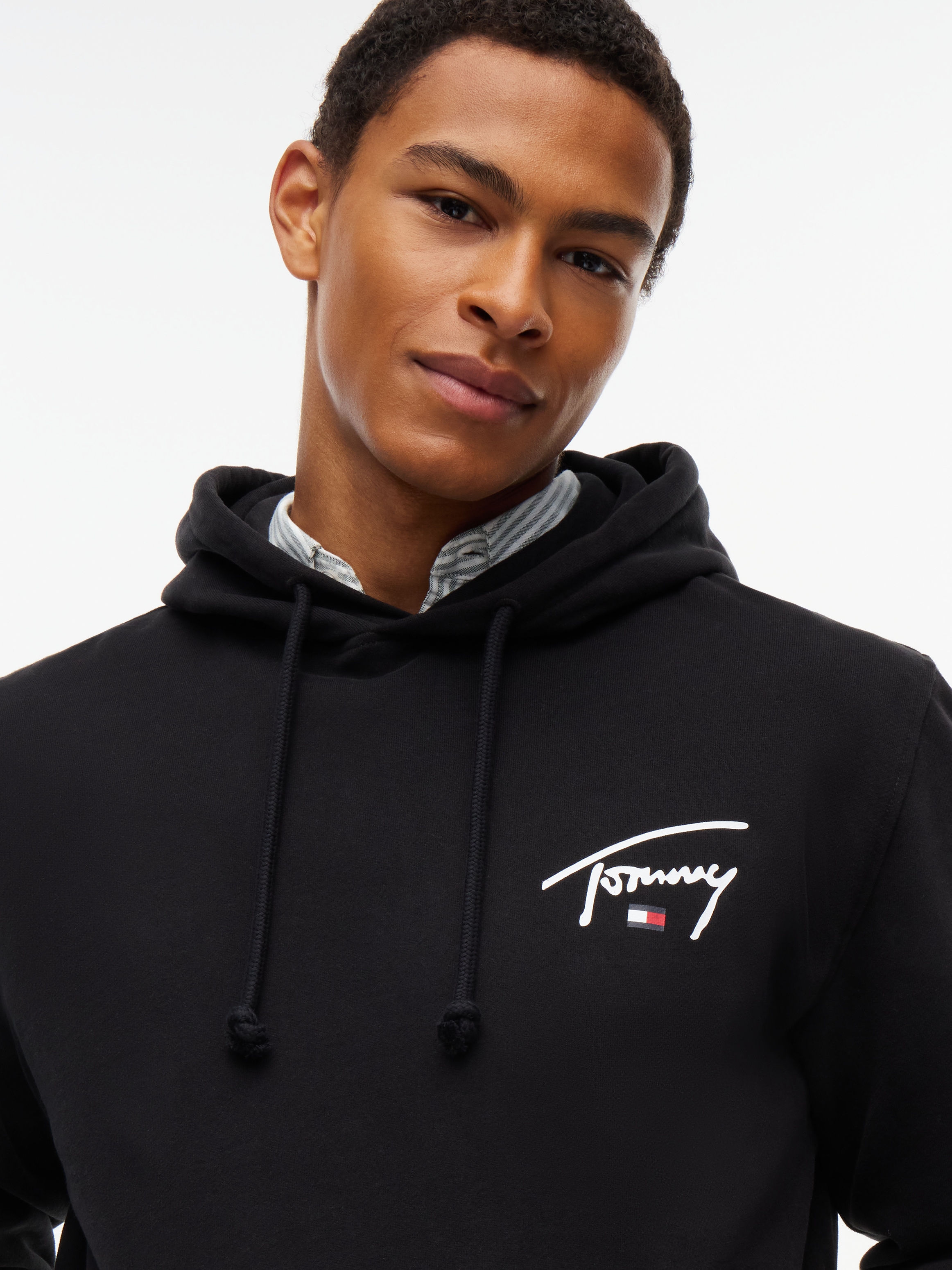 Tommy Jeans Sweat à capuche »REGULAR ENTRY SIGNATURE HOOD«, coupe régulière avec capuche
