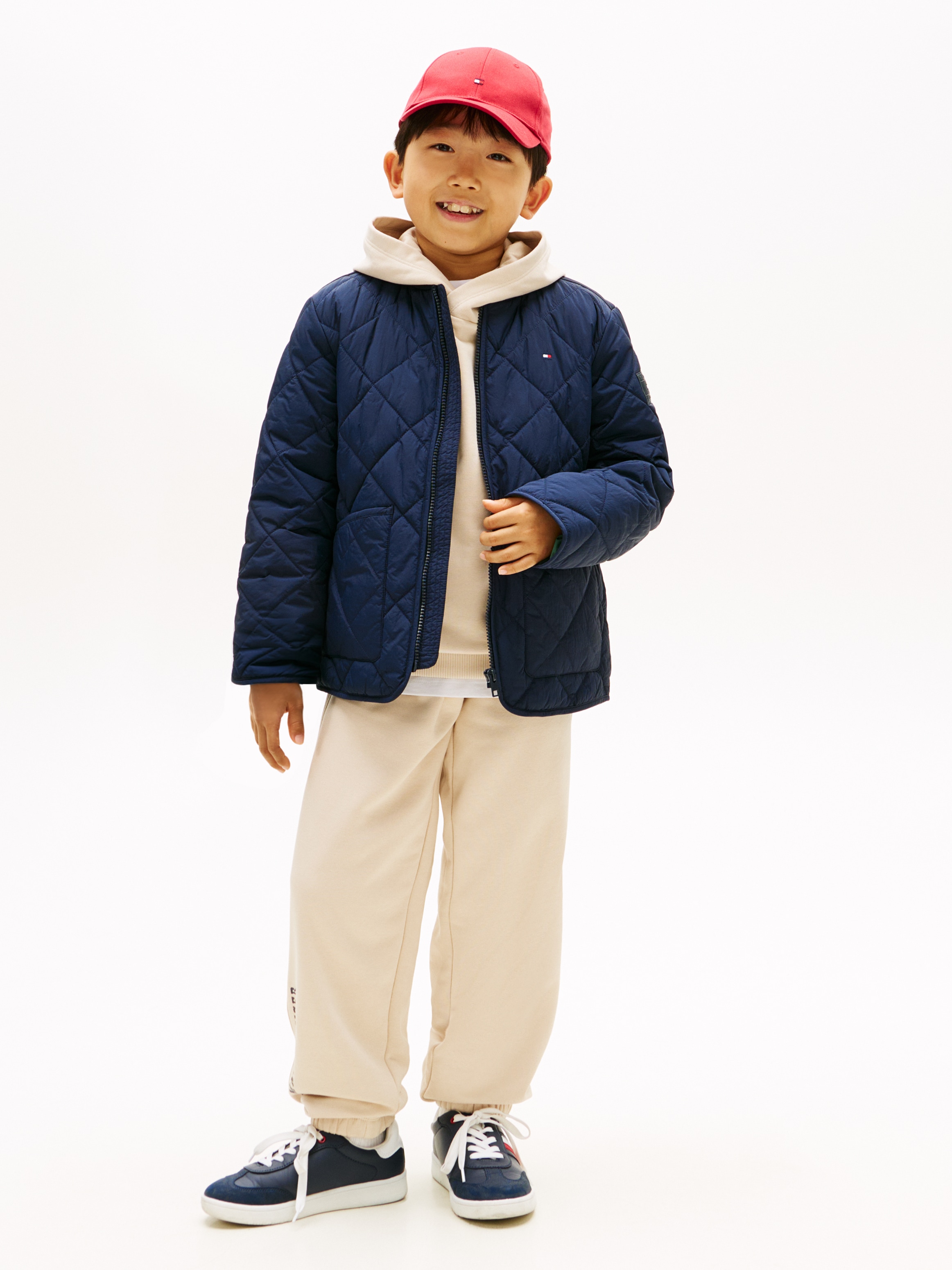 Tommy Hilfiger Veste matelassée »QUILTED LIGHT WEIGHT JACKET« ohne Kapuze Kinder bis 16 Jahre, regular fit