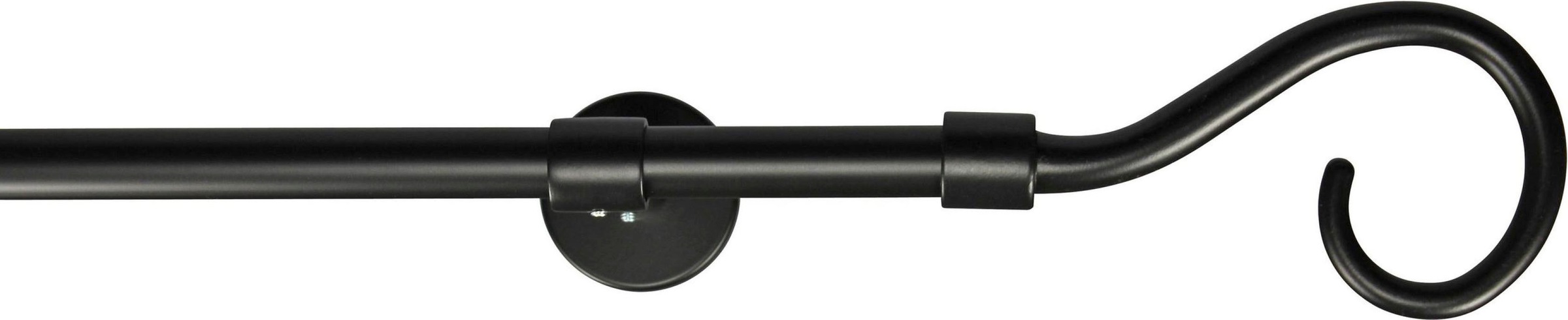 Image of GARESA Gardinenstange »KROKUR«, 1 läufig-läufig, Wunschmasslänge, Vorhanggarnitur, einfache Montage, mit Stangenverbinder verlängerbar, Wandmontage, Spirale, ohne Ringe bei Ackermann Versand Schweiz