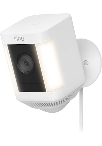 Überwachungskamera »Spotlight Cam Plus, Plug-in - White - EU«, Aussenbereich