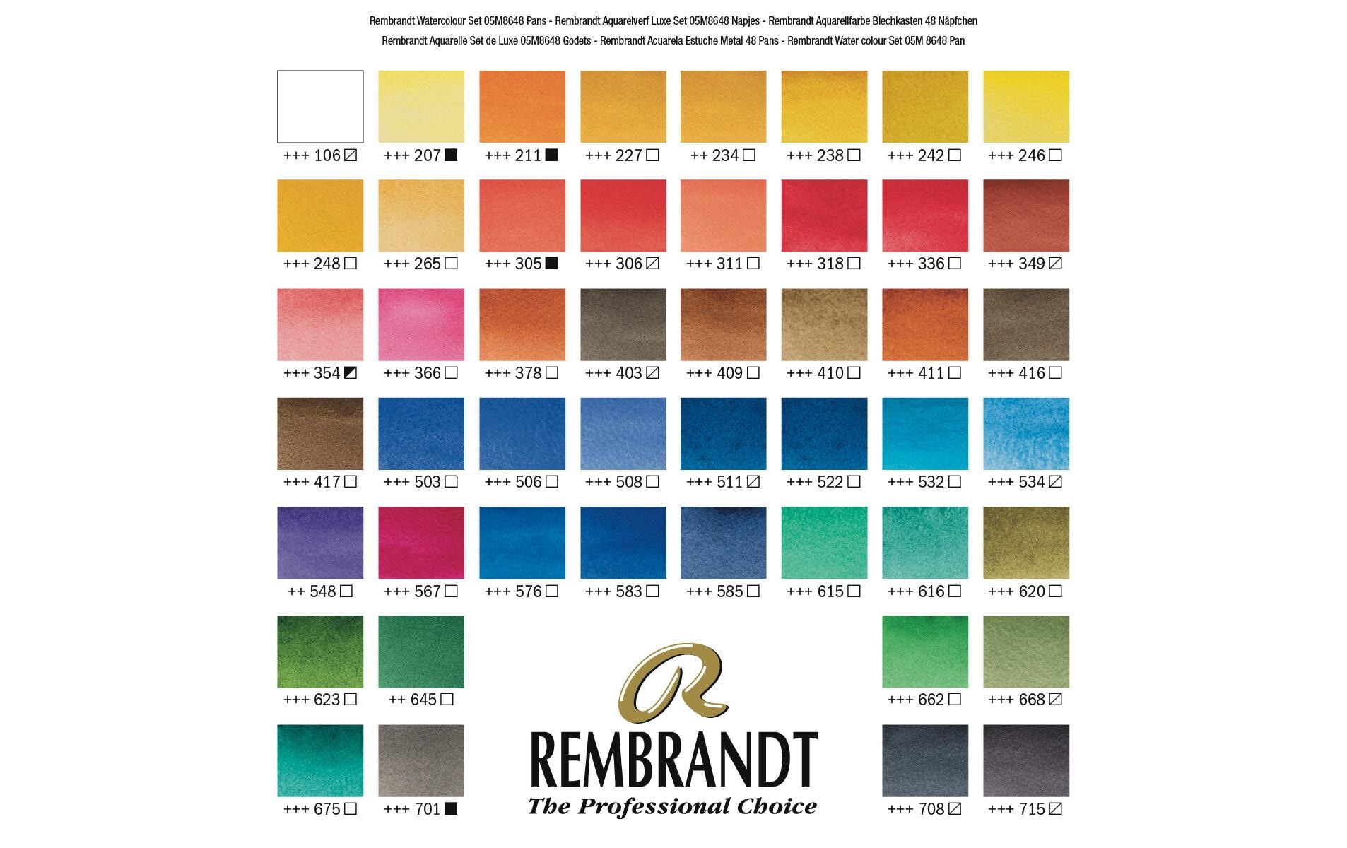 Aquarellfarbe »Rembrandt Water colour 48«