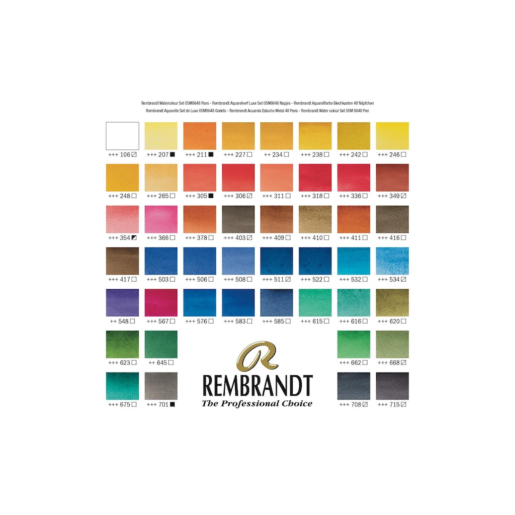 Aquarellfarbe »Rembrandt Water colour 48«