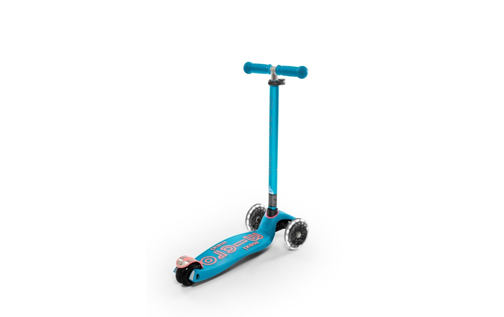 Micro Mobility Scooter »Deluxe Aqua (LED)«