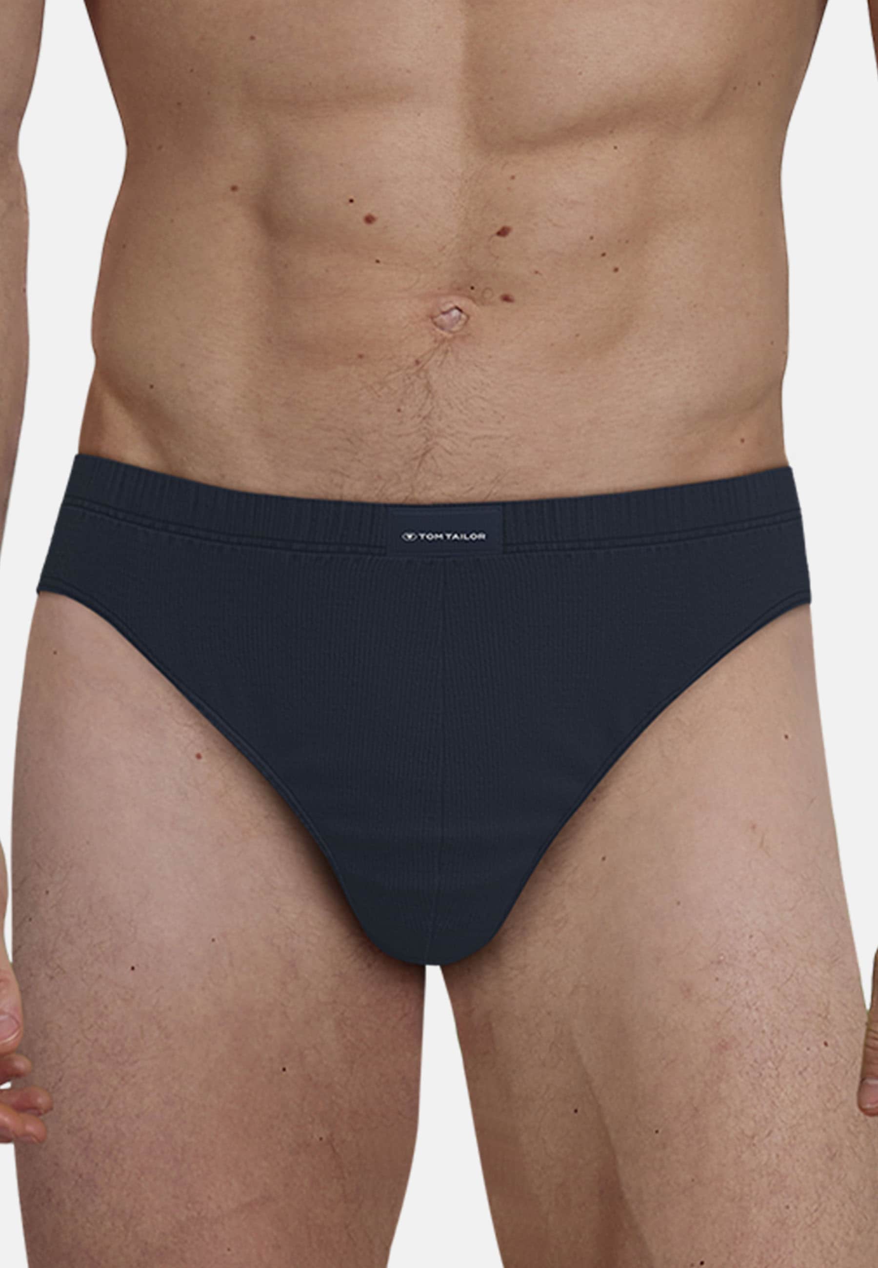 TOM TAILOR Slip miniature »Colorado« Packung, 5er Pack,  weich, bequem, eng, atmungsaktiv, breiter Bund, mit Logo