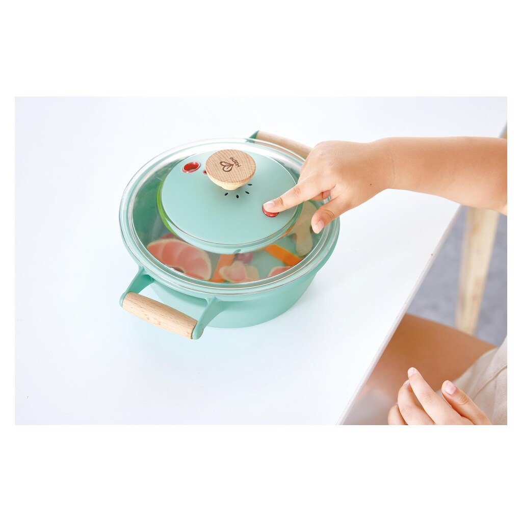 Hape Kinder-Küchenset »Kleiner Küchenchef Dampfgarer-Kochset«